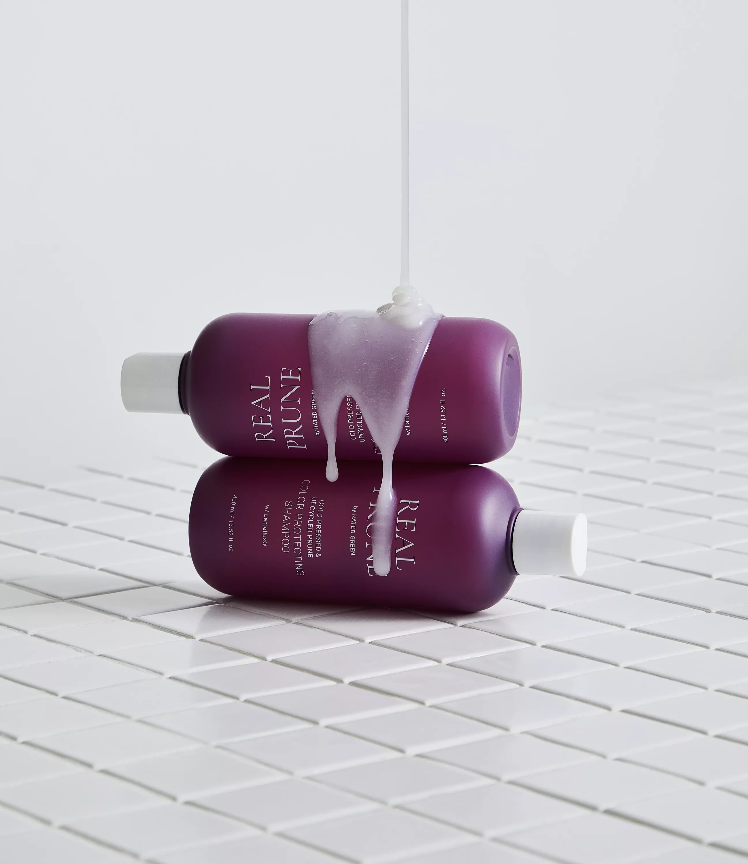 Шампунь для захисту кольору фарбованого волосся Rated Green REAL PRUNE COLOR PROTECTING SHAMPOO, 400 ml