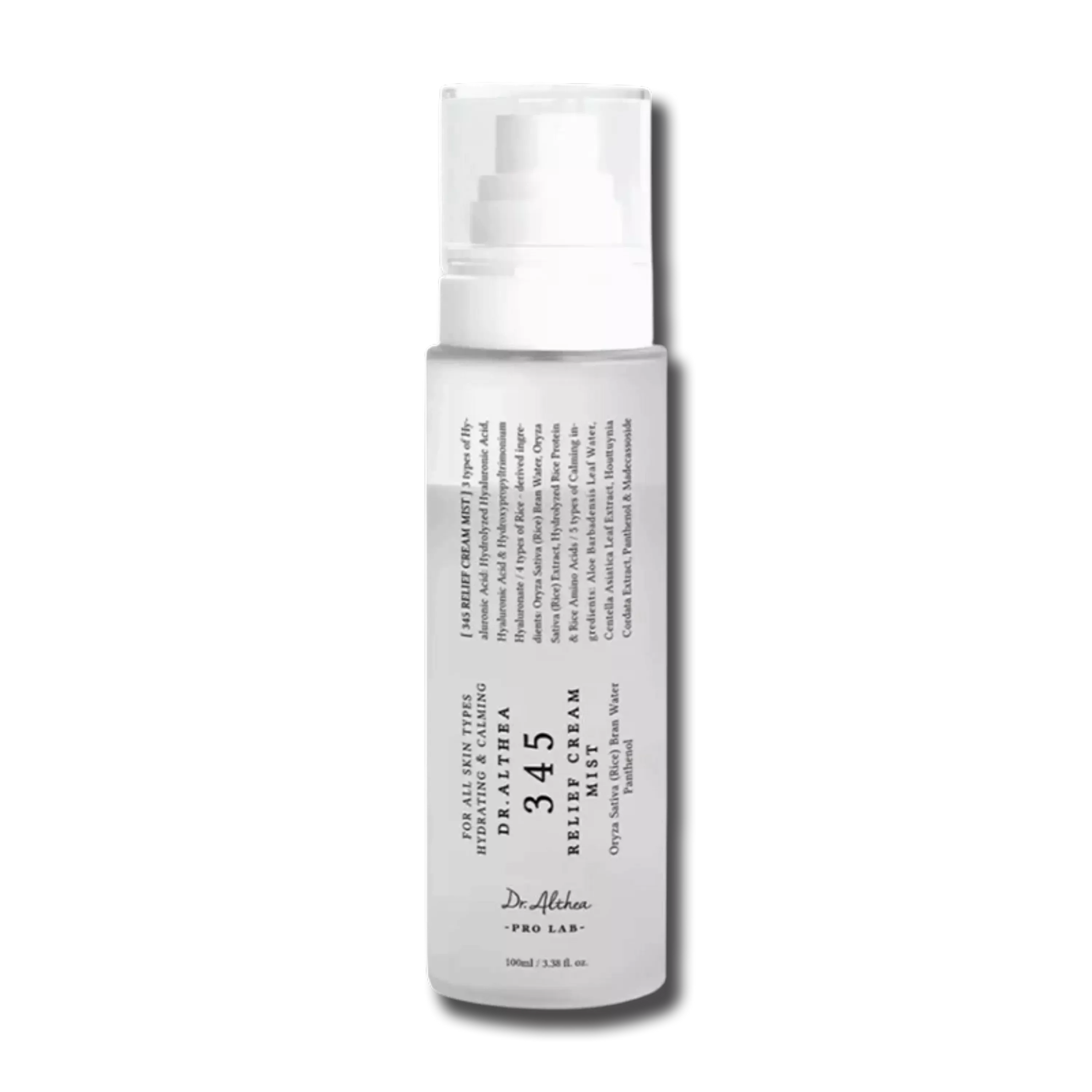 Двофазний крем-міст для зволоження та заспокоєння шкіри Dr.Althea 345 Relief Cream Mist, 100 ml