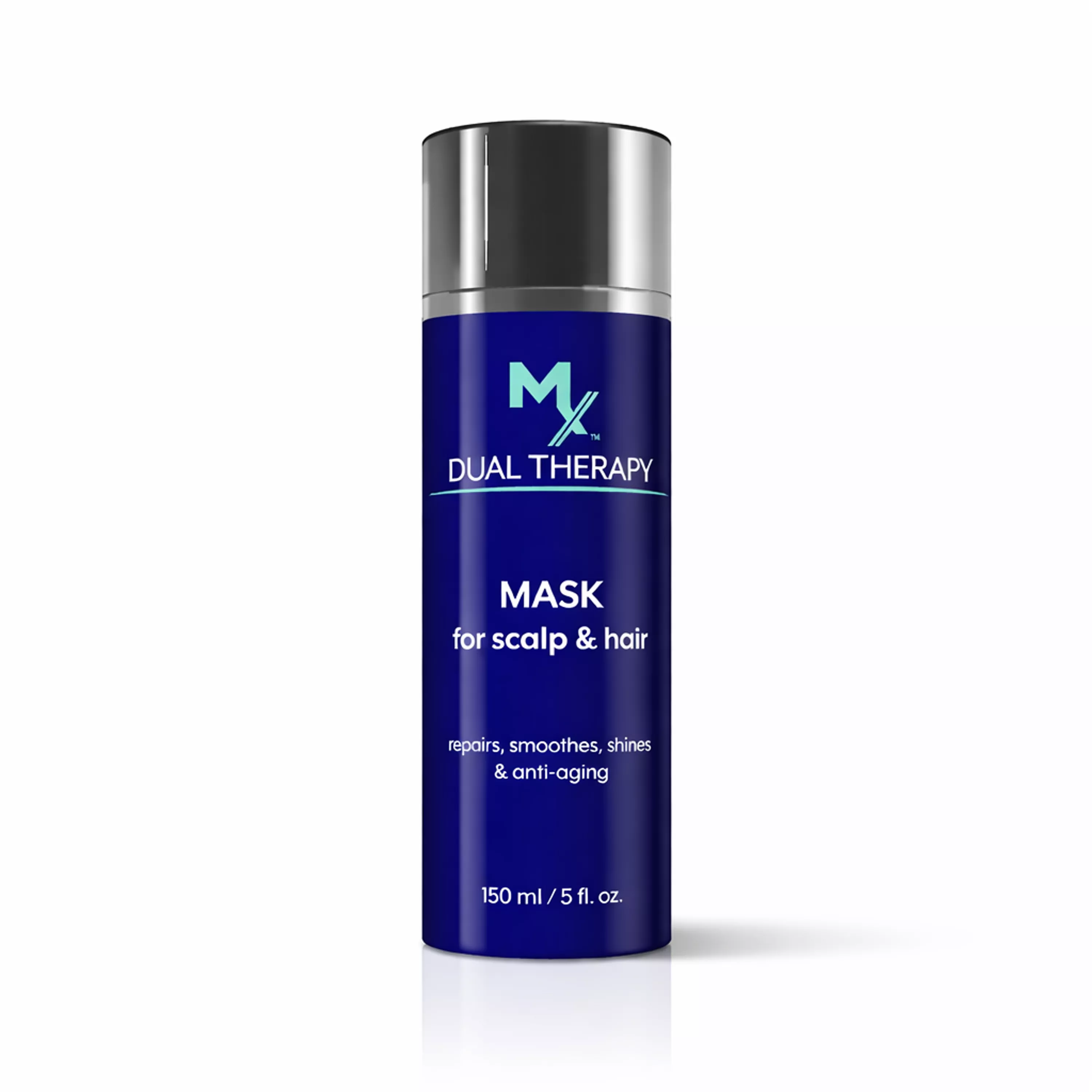 Відновлююча та антивікова маска для волосся і шкіри голови Mediceuticals MX Dual Therapy™, 150 мл