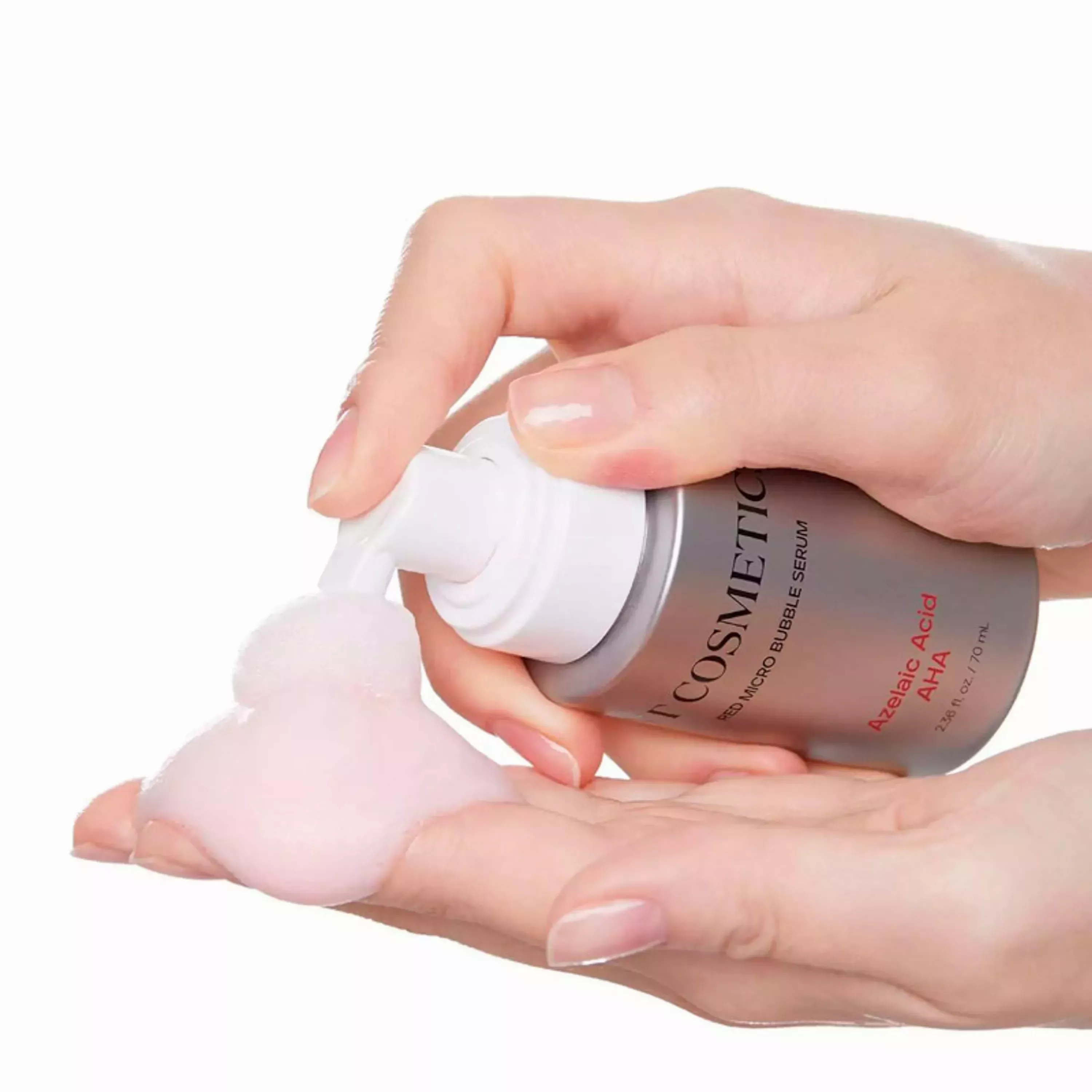 Мікропінна сироватка з азелаїновою та AHA, BHA, PHA-кислотами VT Cosmetics Az AHA Red Micro Bubble Serum, 70 ml