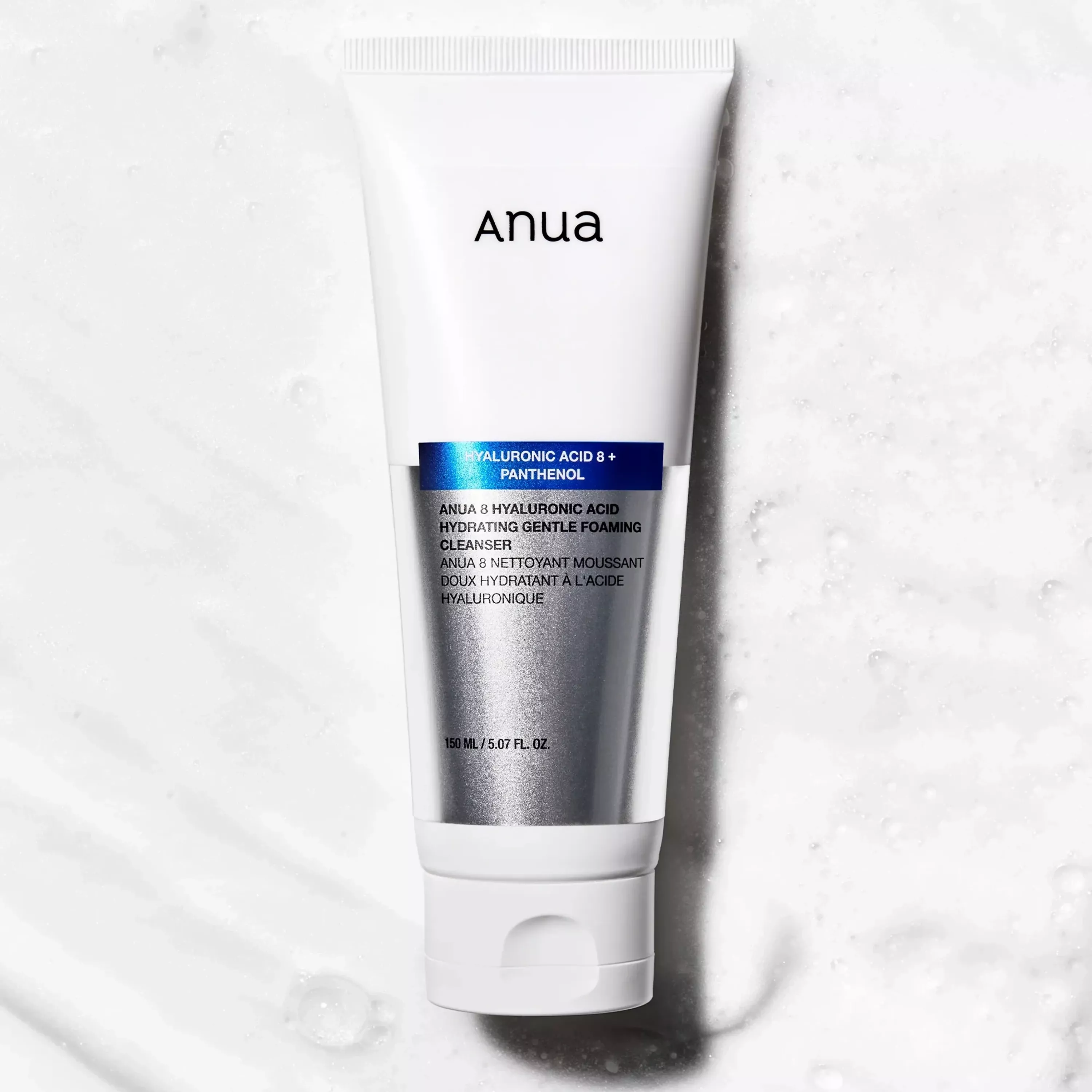 Зволожувальна пінка для вмивання Anua 8 Hyaluronic Acid Hydrating Gentle Foaming Cleanser, 150ml