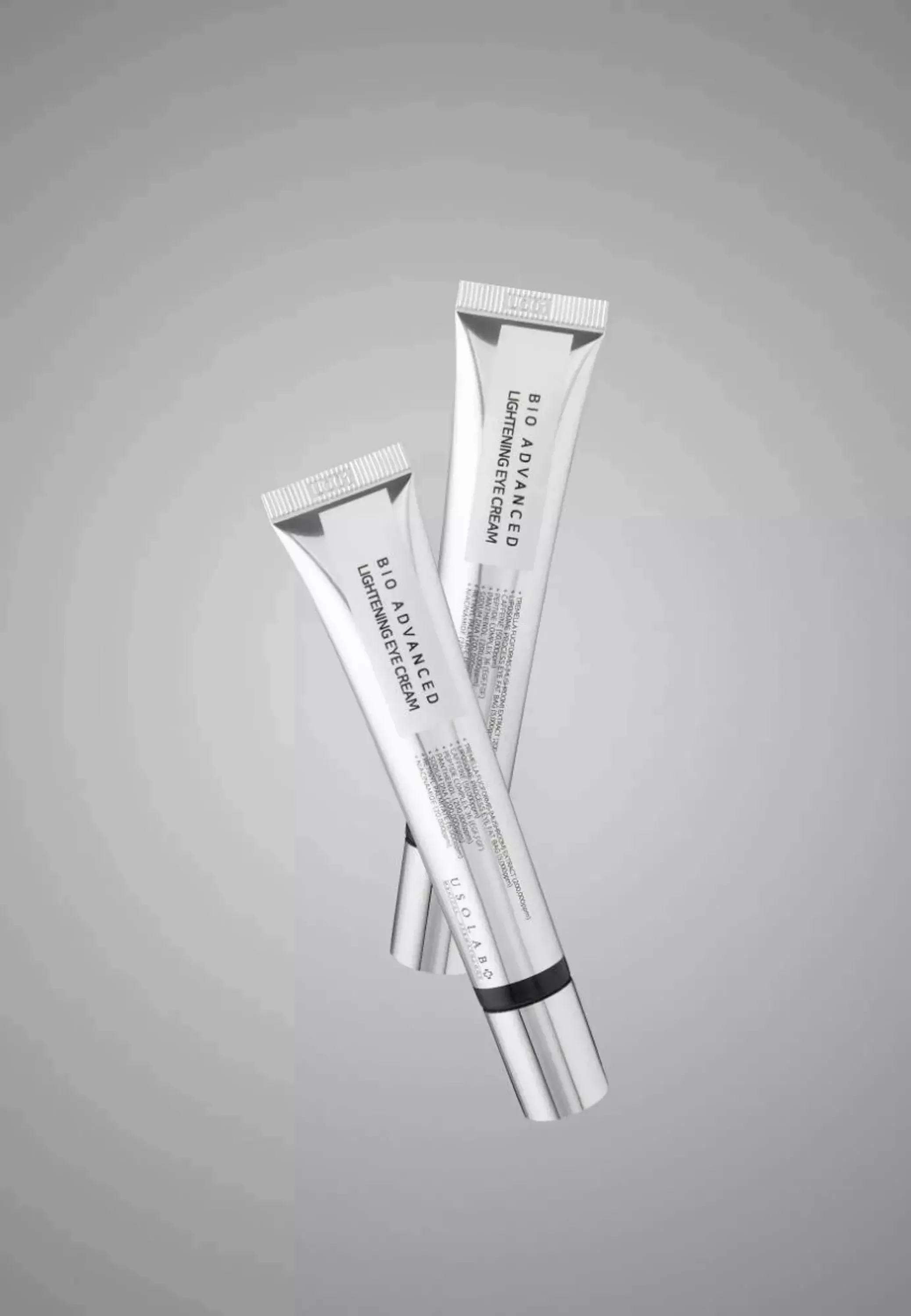 Крем під очі з роллером проти темних кіл, набряків та зморшок USOLAB Bio Advanced Lightening Eye Cream 25 ml  