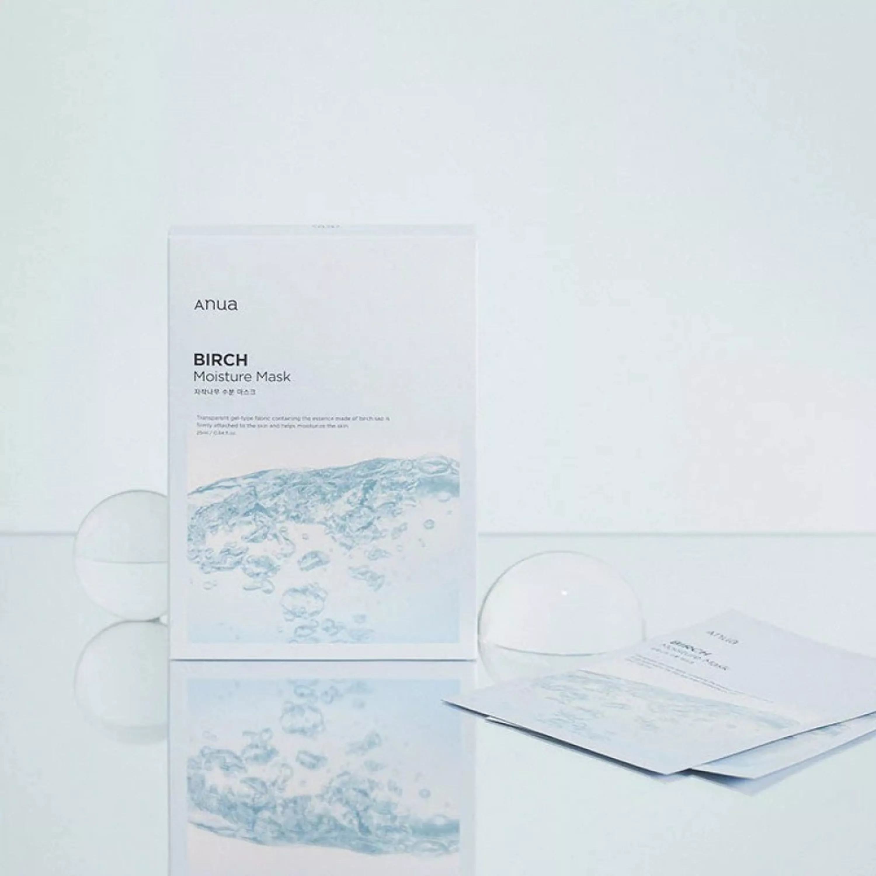 Зволожуюча тканинна маска з березовим соком Anua Birch Moisture Sheet Mask, 25 мл (1 шт.)
