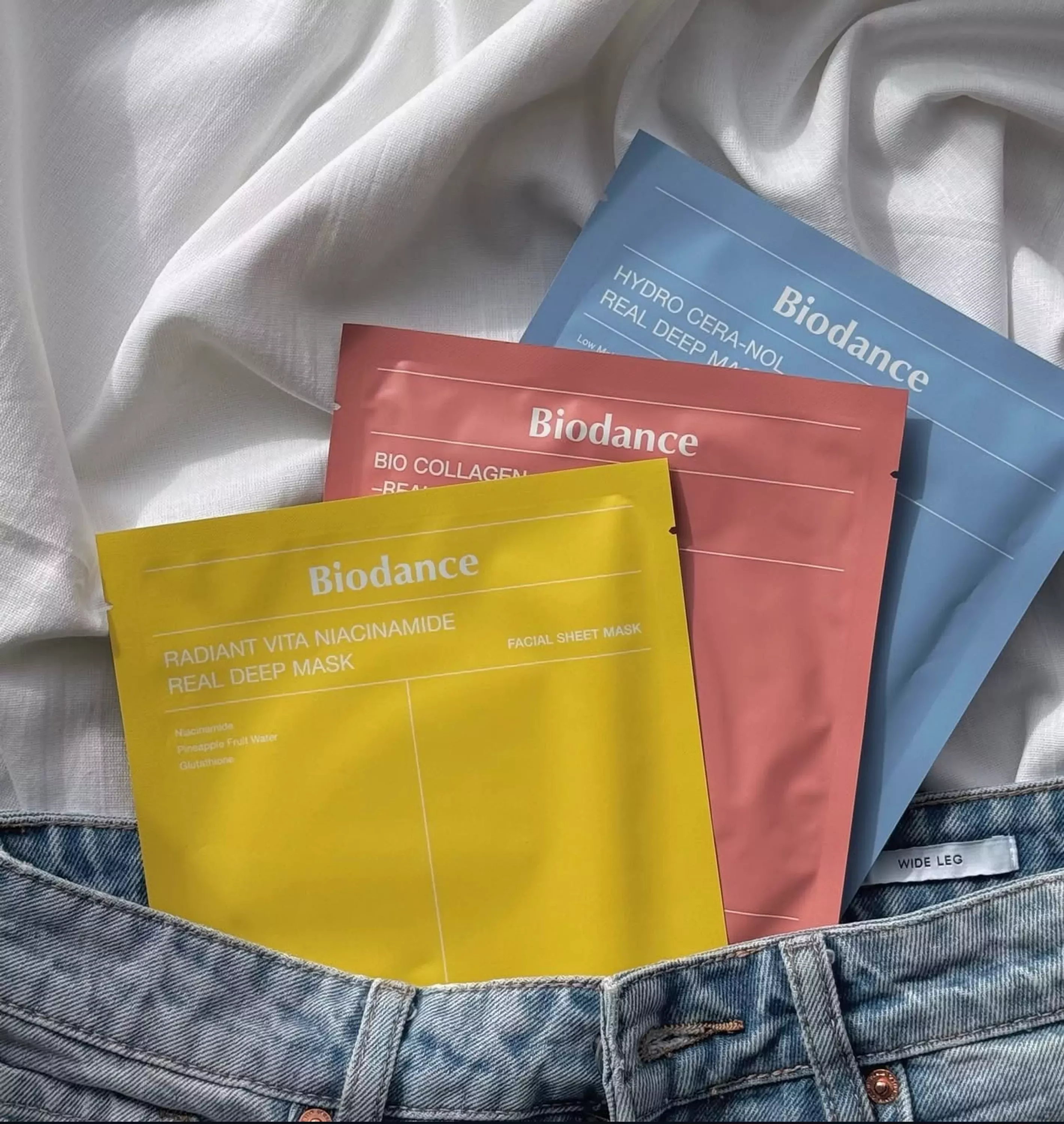 Нічна гідрогелева маска з колагеном для еластичності шкіри BIODANCE Bio-Collagen Real Deep Mask, 34g (1 шт.)