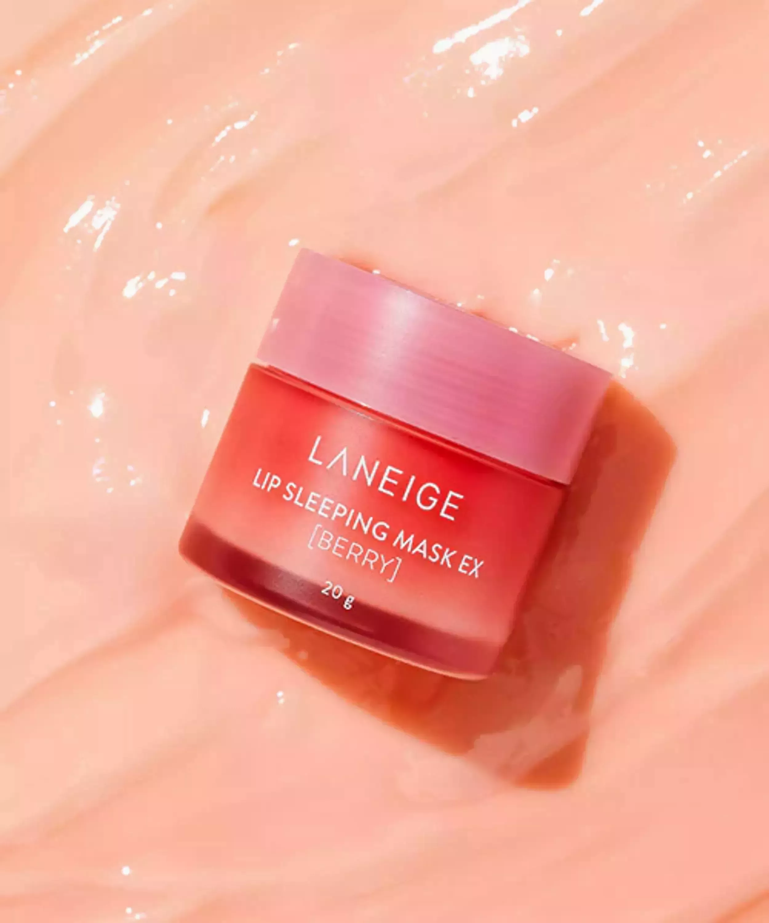 Нічна маска для губ "Лісові ягоди" - LANEIGE Lip Sleeping Mask EX (Berry), 20 g
