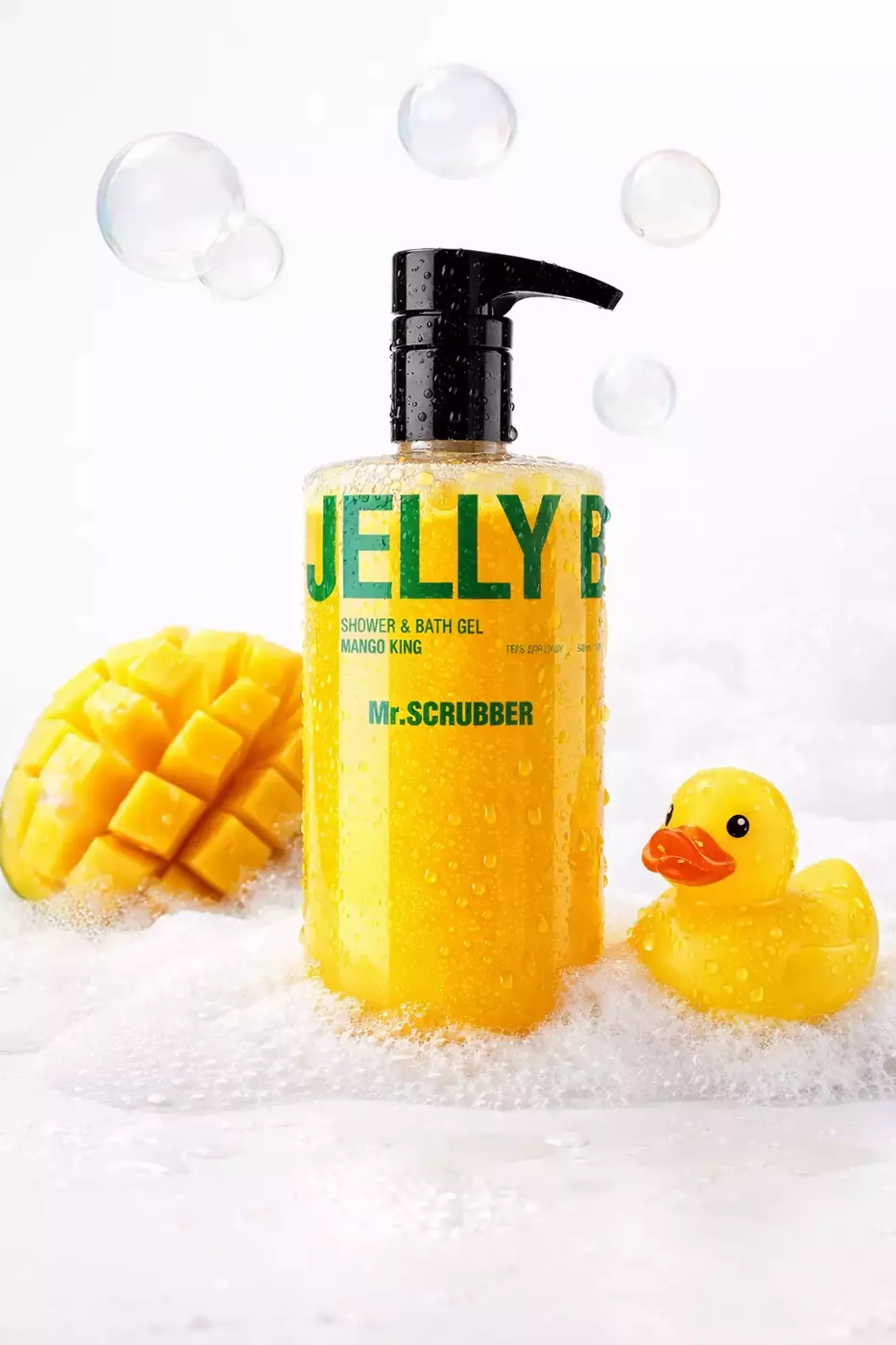 Гель для душу Mr.SCRUBBER Jelly Bubbles Mango King, 500 мл