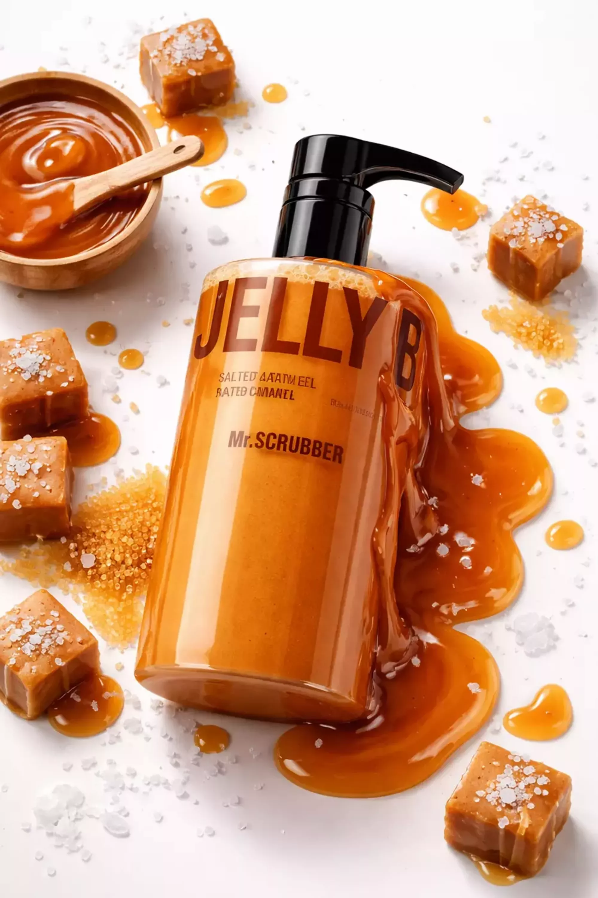 Гель для душу Mr.SCRUBBER Jelly Bubbles Salted Caramel, 500 ml