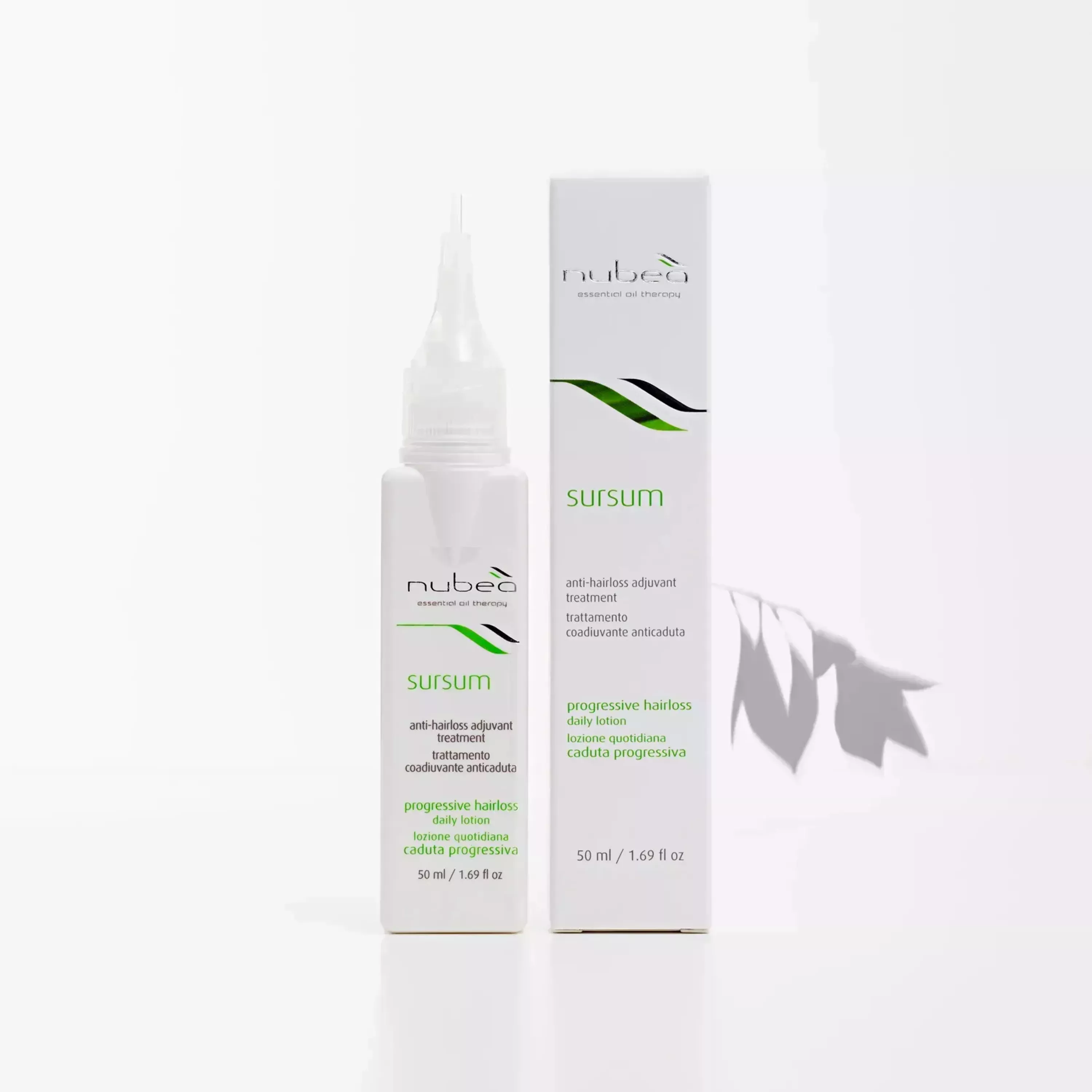 Щоденний лосьйон проти андрогенетичного випадання волосся Nubea Sursum, 50 мл