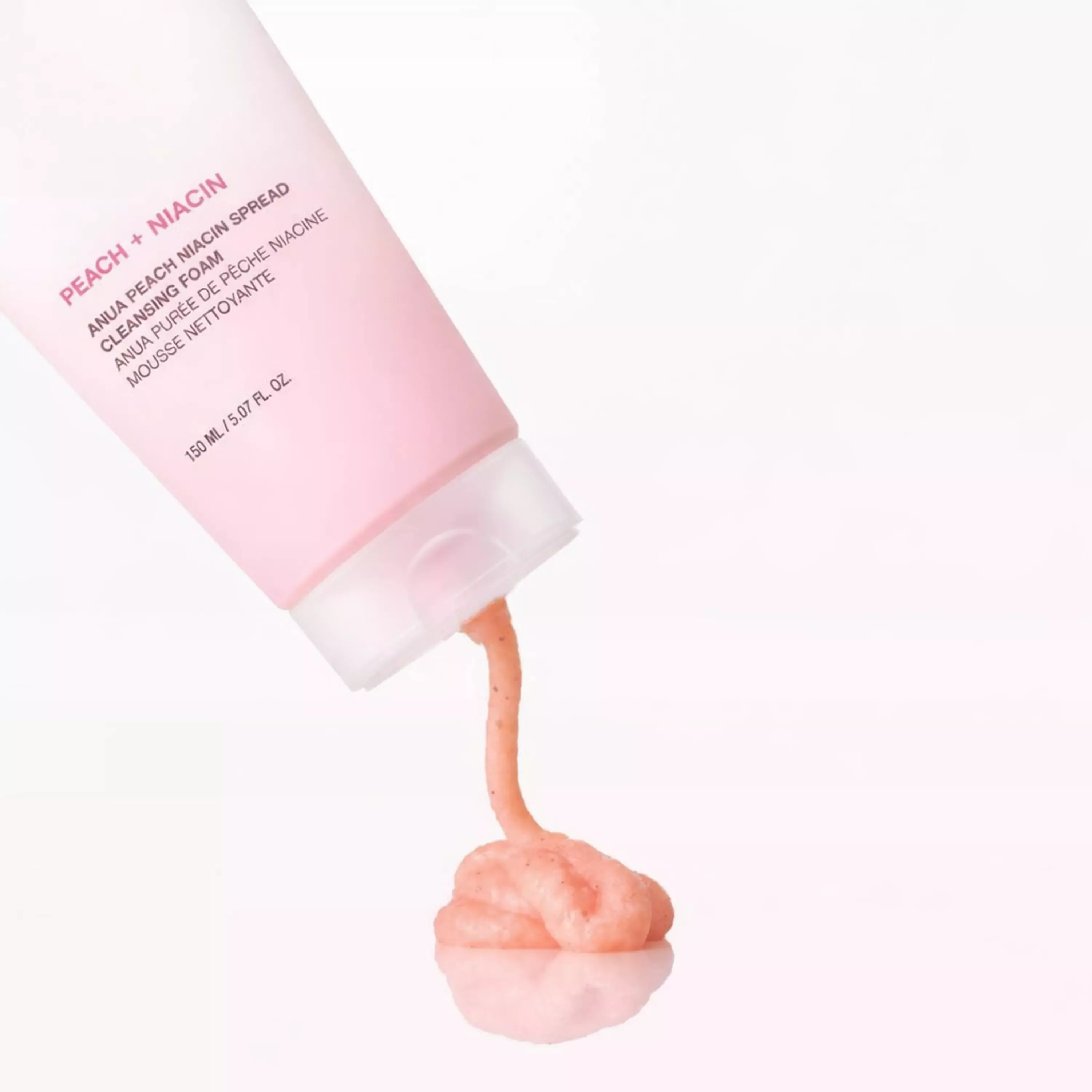 Очищувальна пінка з персиком та ніацинамідом ANUA Peach Niacin Spread Cleansing Foam, 150 мл