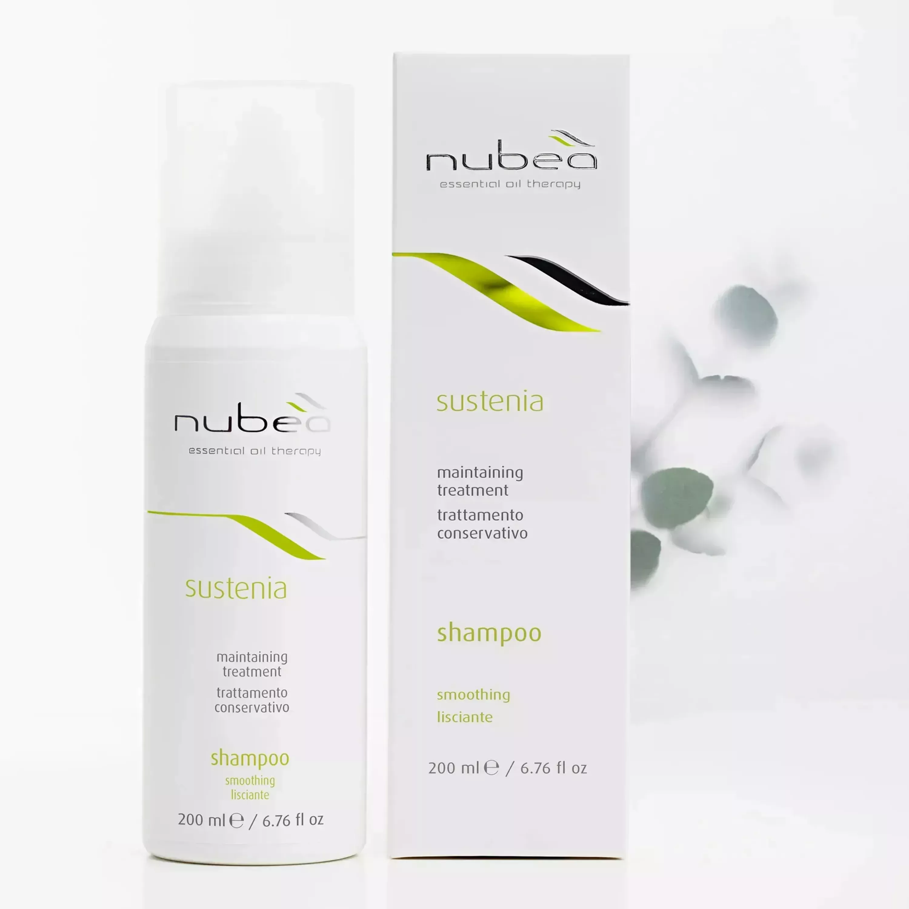 Шампунь для розгладження волосся Nubea Sustenia, 200 мл