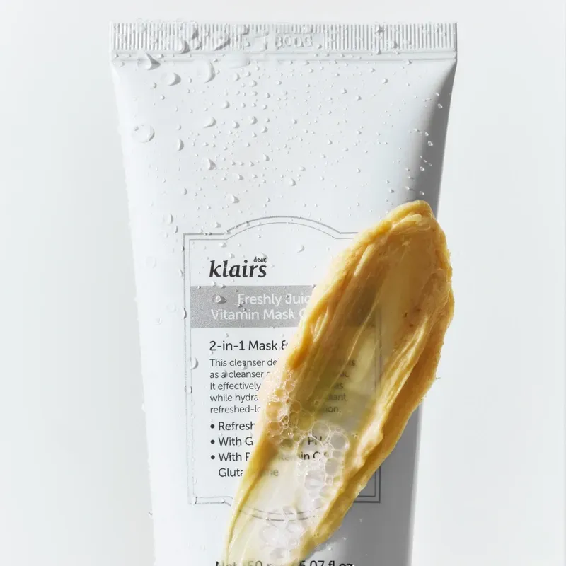 Очищуюча маска з вітаміном С DEAR, KLAIRS Freshly Juiced Vitamin Mask Cleanser, 150 мл