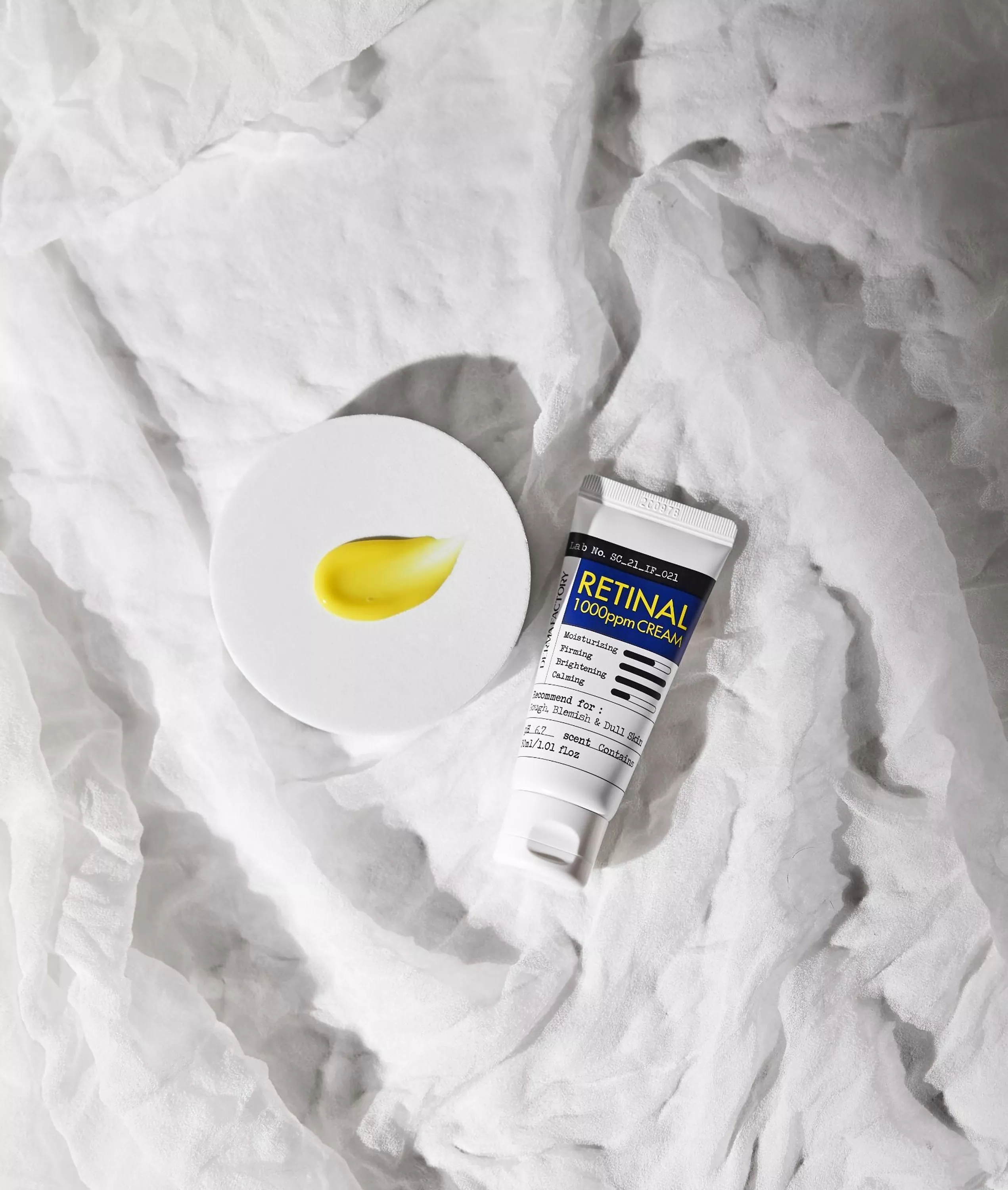 Інтенсивний зміцнюючий крем для гладкості шкіри з ретиналем Derma Factory Retinal 1000ppm Cream, 30 мл