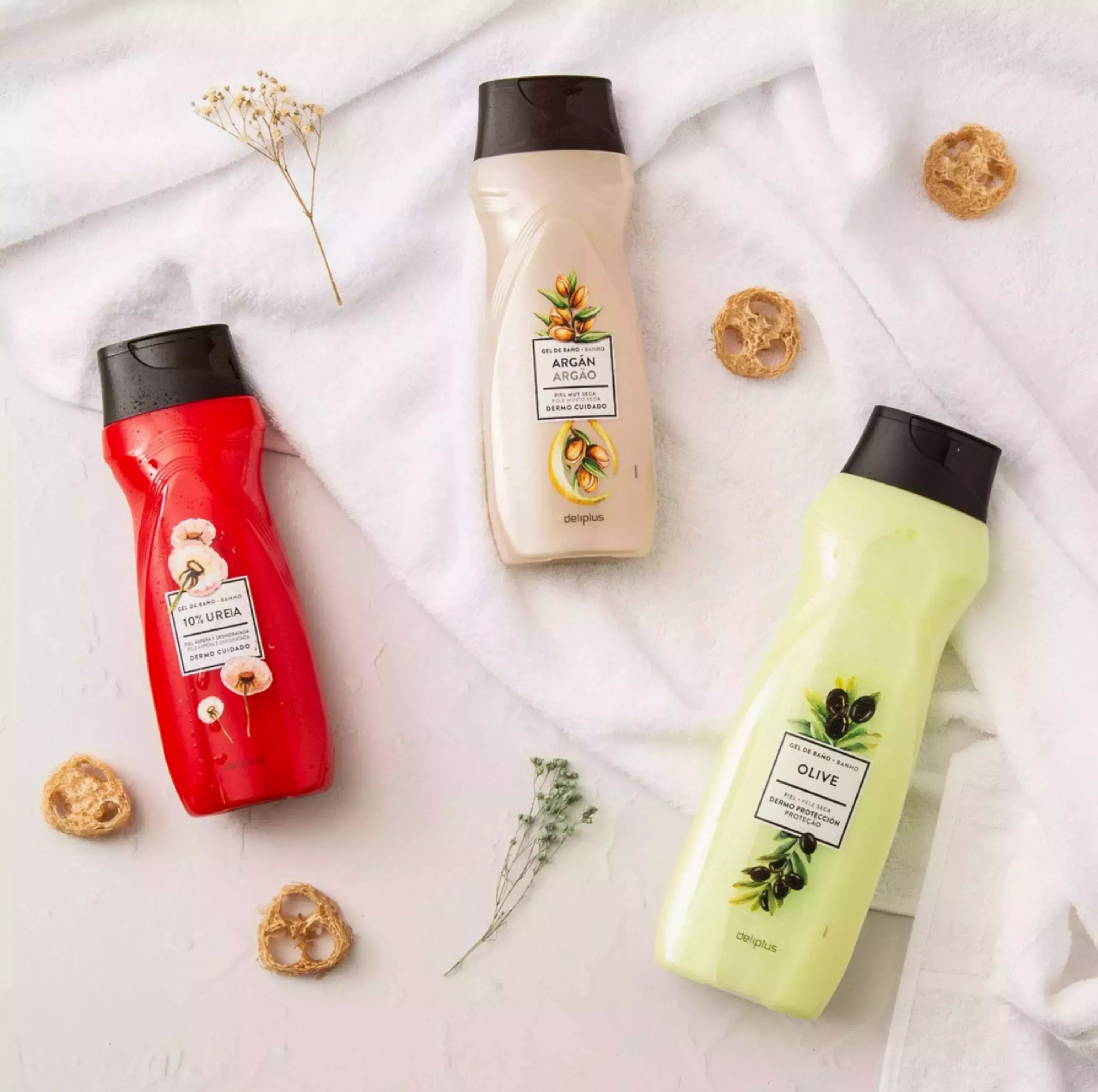 Ультра-зволожуючий гель для душу з 10% сечовиною Deliplus Gel De Bano 10% Urea, 500 ml 