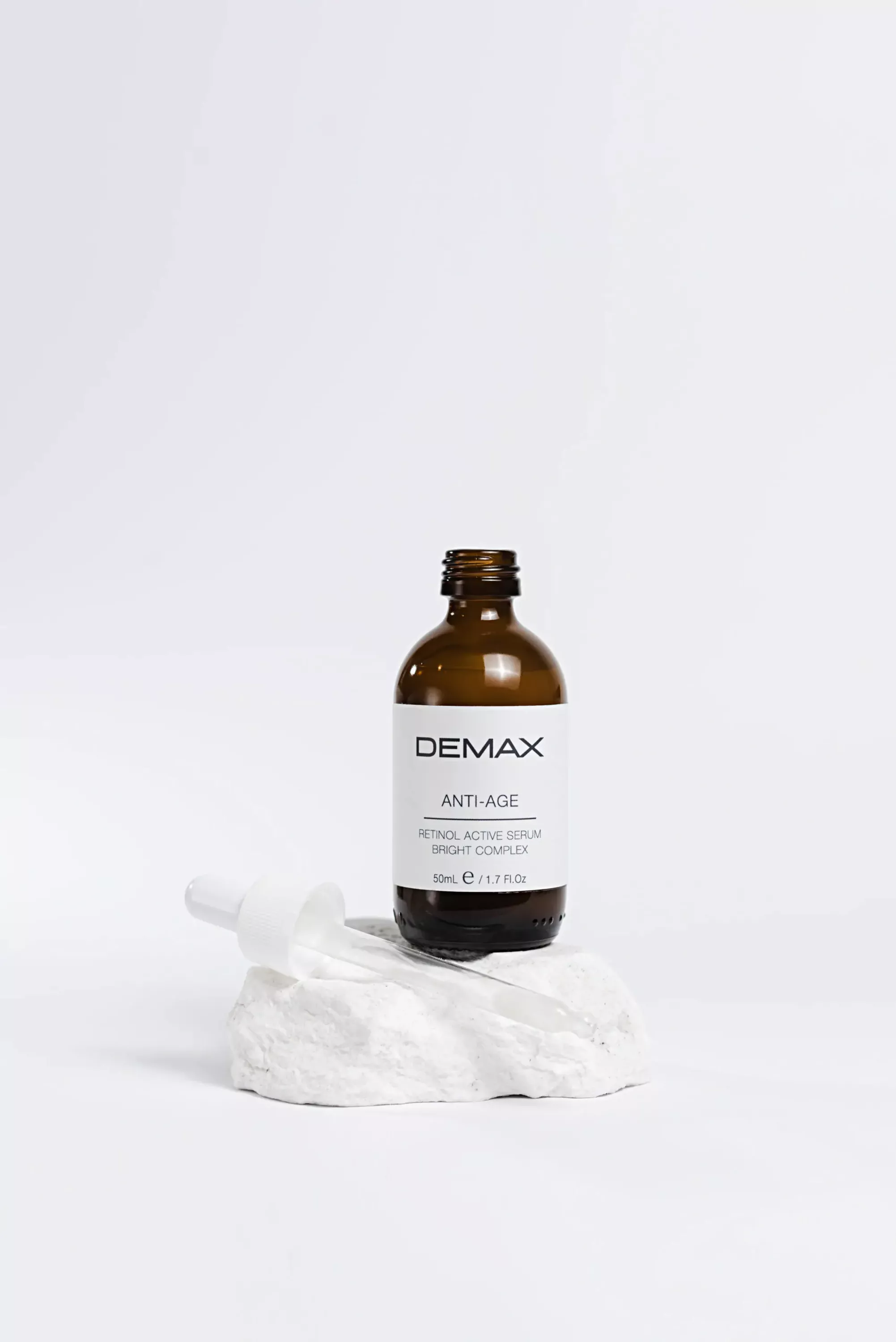 Активна антивікова сироватка з ретинолом для зони навколо очей DEMAX Retinol Active Serum, 50 ml