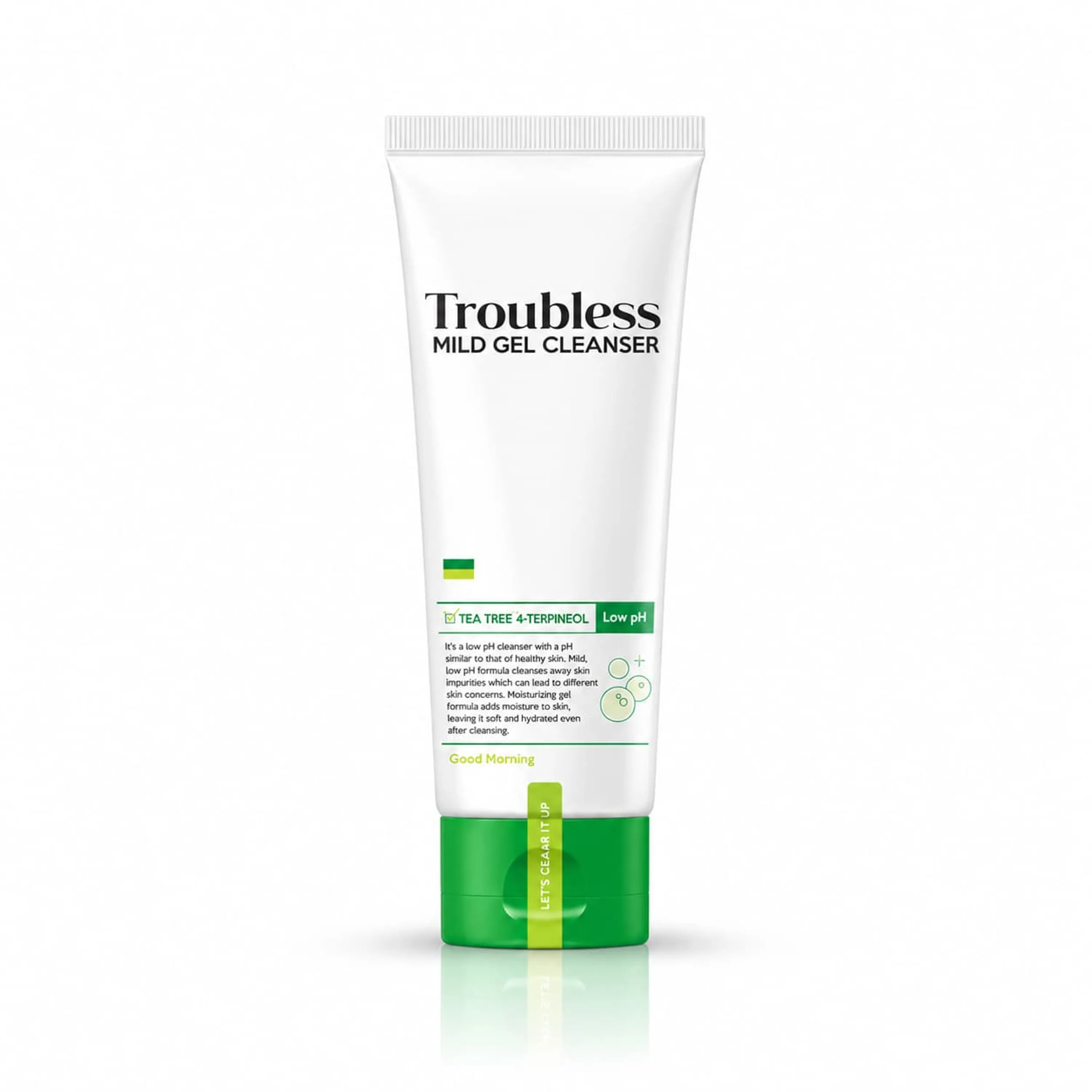 М’який гелевий засіб для очищення проблемної шкіри Troubless Mild Gel Cleanser, 120 мл