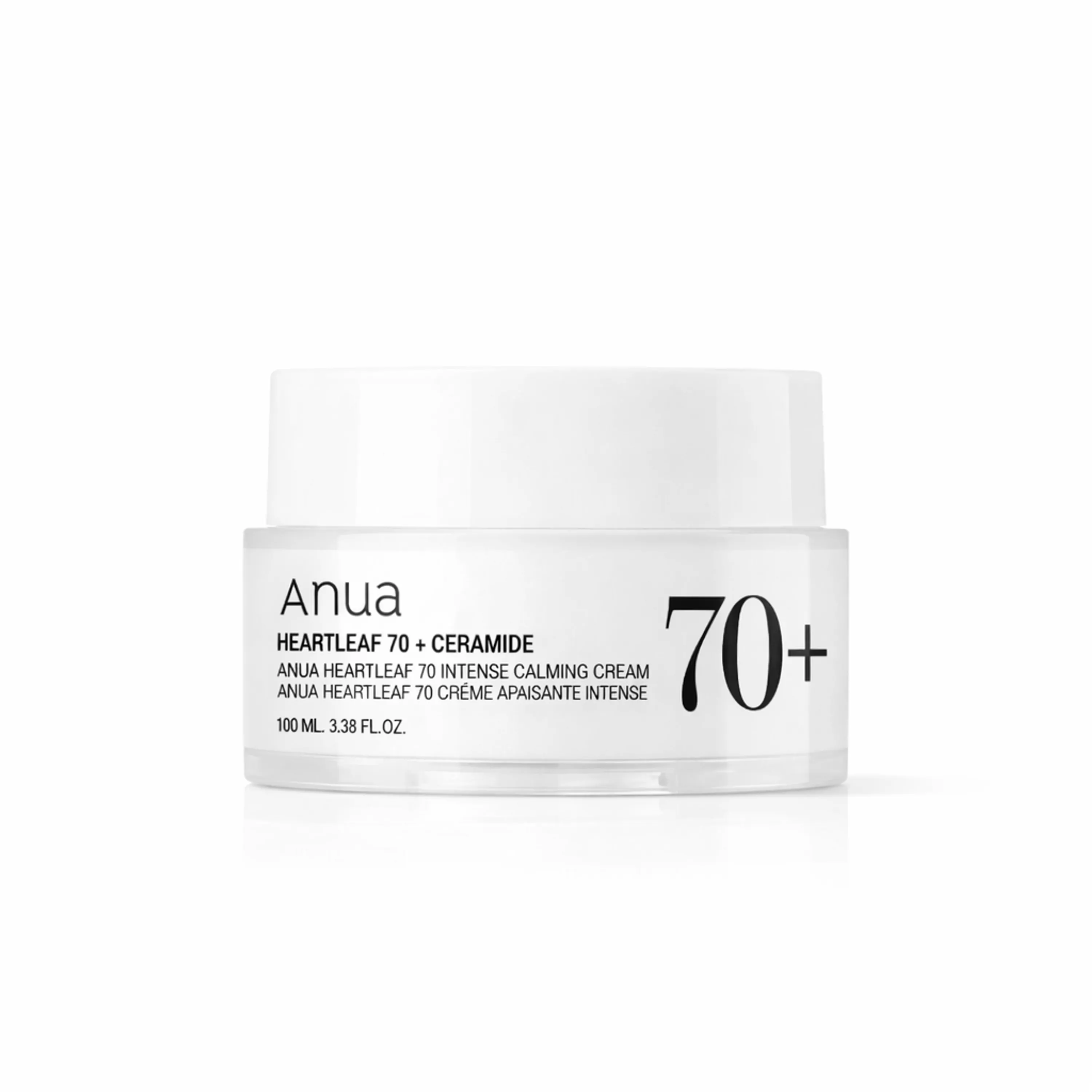 Інтенсивний бар'єрний крем ANUA Heartleaf 70% Intense Calming Cream, 10 ml