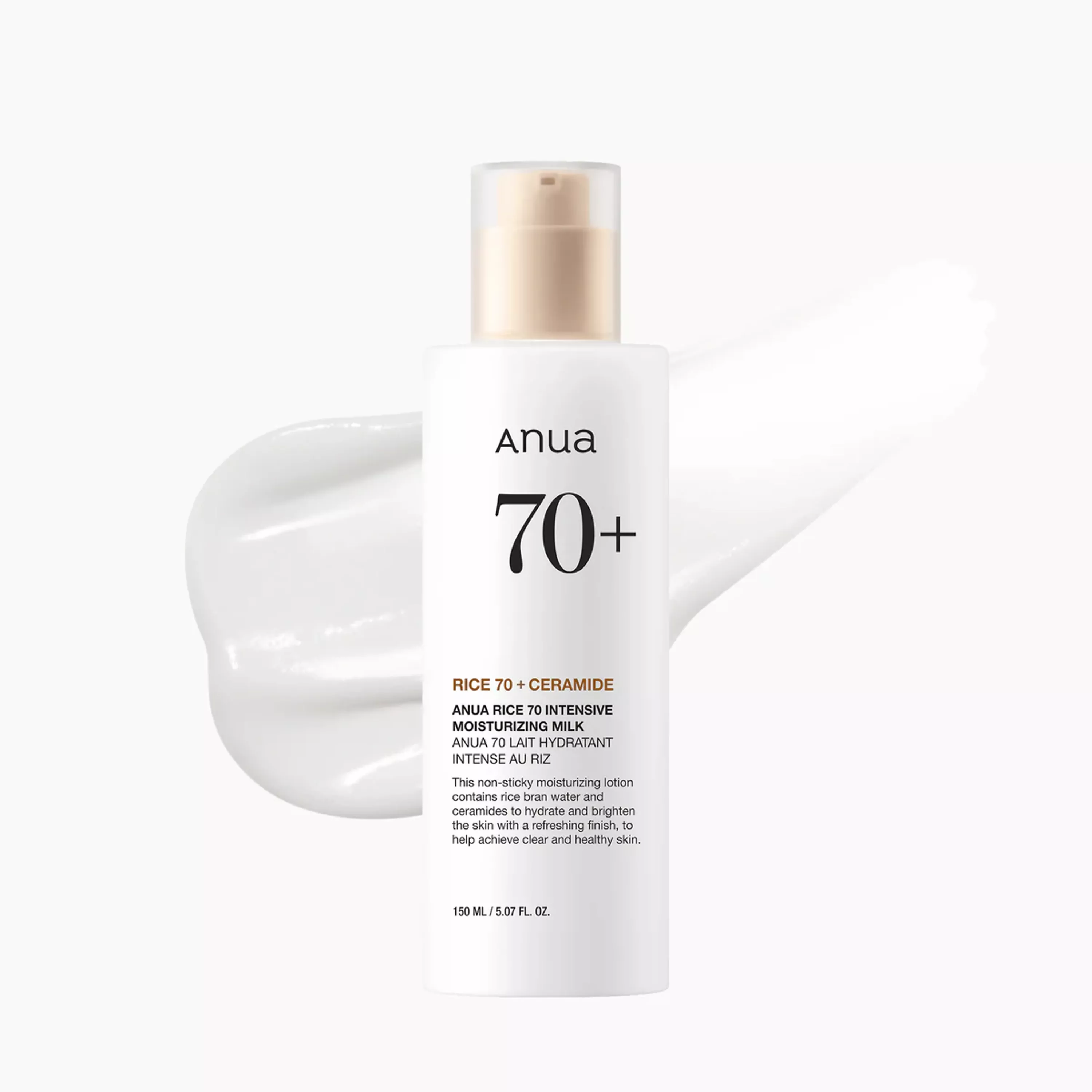 Зволожувальне молочко-емульсія Anua Rice 70 Intensive Moisturizing Milk, 150 ml