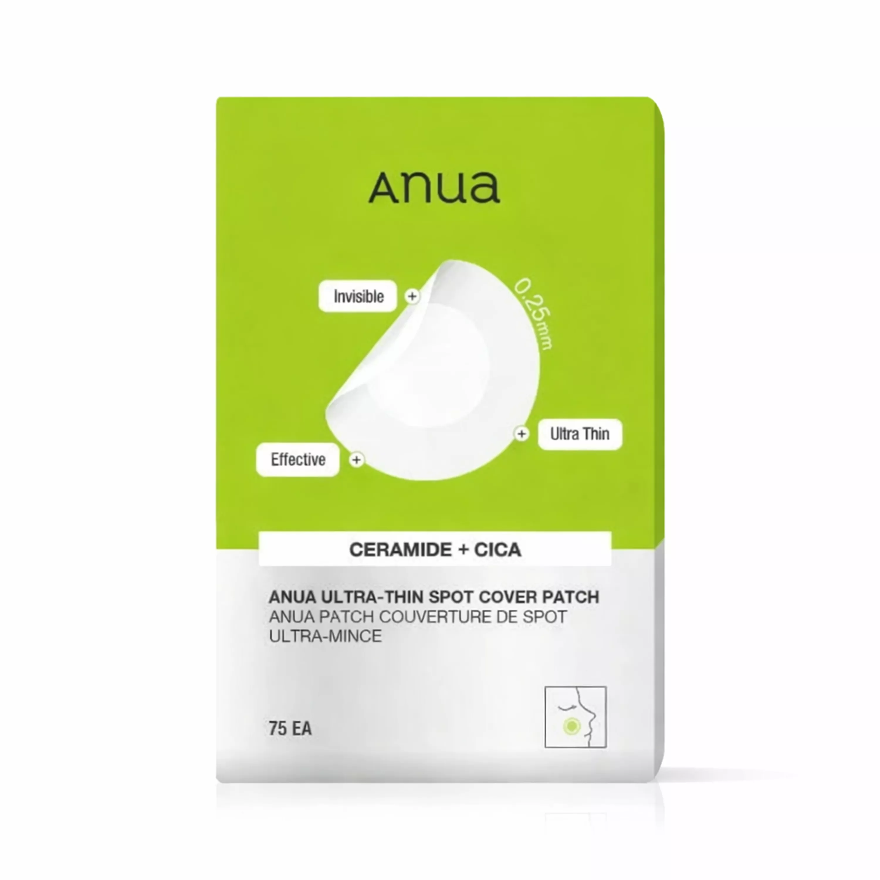 Ультратонкі патчі від висипань Anua Ultra Thin Spot Cover Patch, 75 шт.