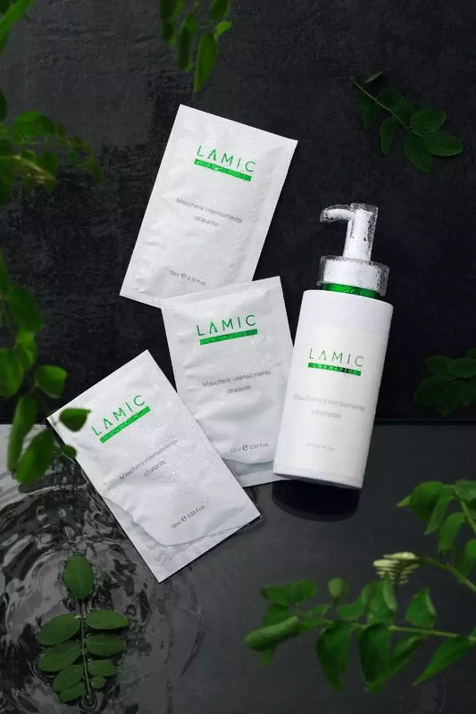 Інтенсивно зволожувальна маска Lamic Cosmetici "Maschera Intensamente Idratante", 10 мл