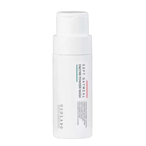 Делікатна ензимна пудра USOLAB SOFT OATMEAL ENZYME POWDER WASH 50G