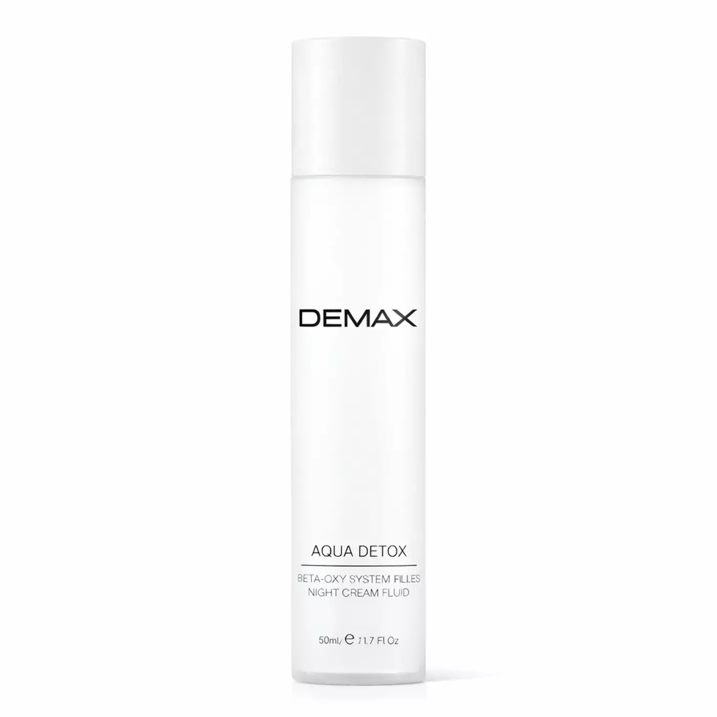Нічний флюїд «Аква детокс» для жирної, комбінованої та проблемної шкіри обличчя, Demax Aqua Detox Regenerate Night Fluid, 50 ml 