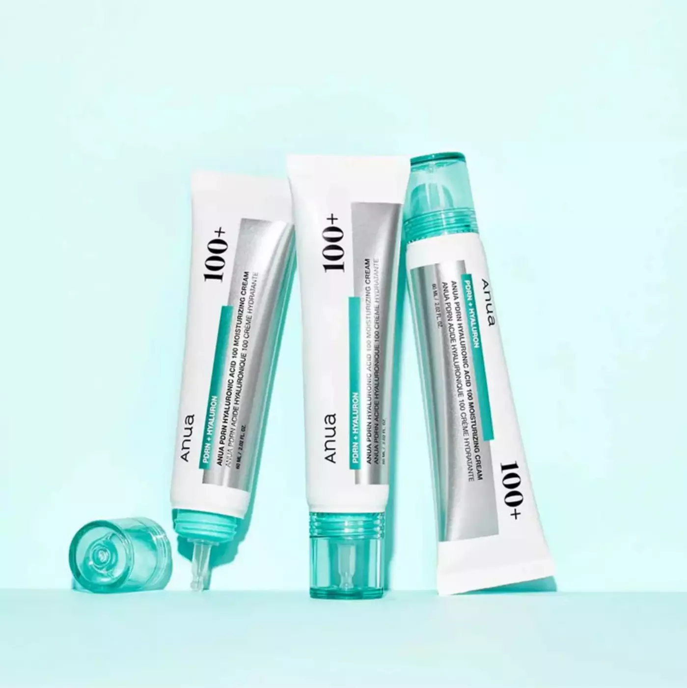 Зволожуючий крем з гіалуроновою кислотою та PDRN ANUA PDRN Hyaluronic Acid 100 Moisture Cream, 60 ml