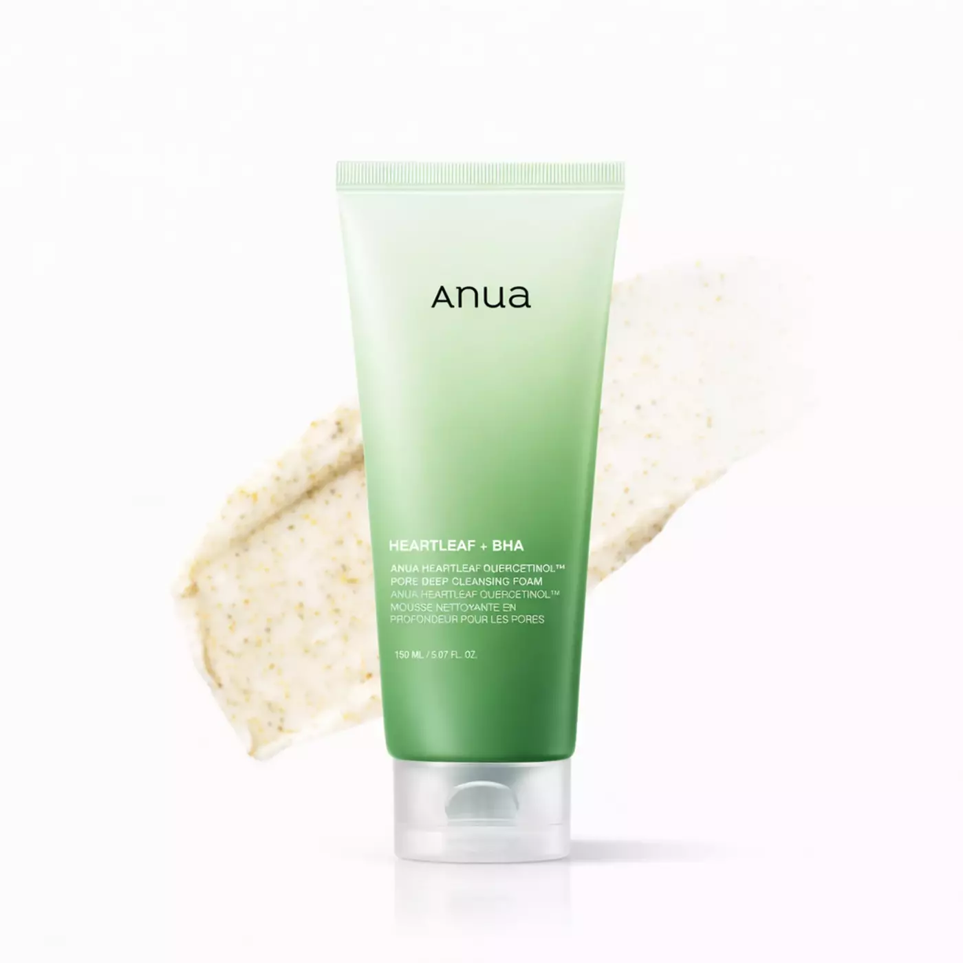Глибокоочисна пінка для вмивання Anua Heartleaf Quercetinol Pore Deep Cleansing Foam, 150 ml