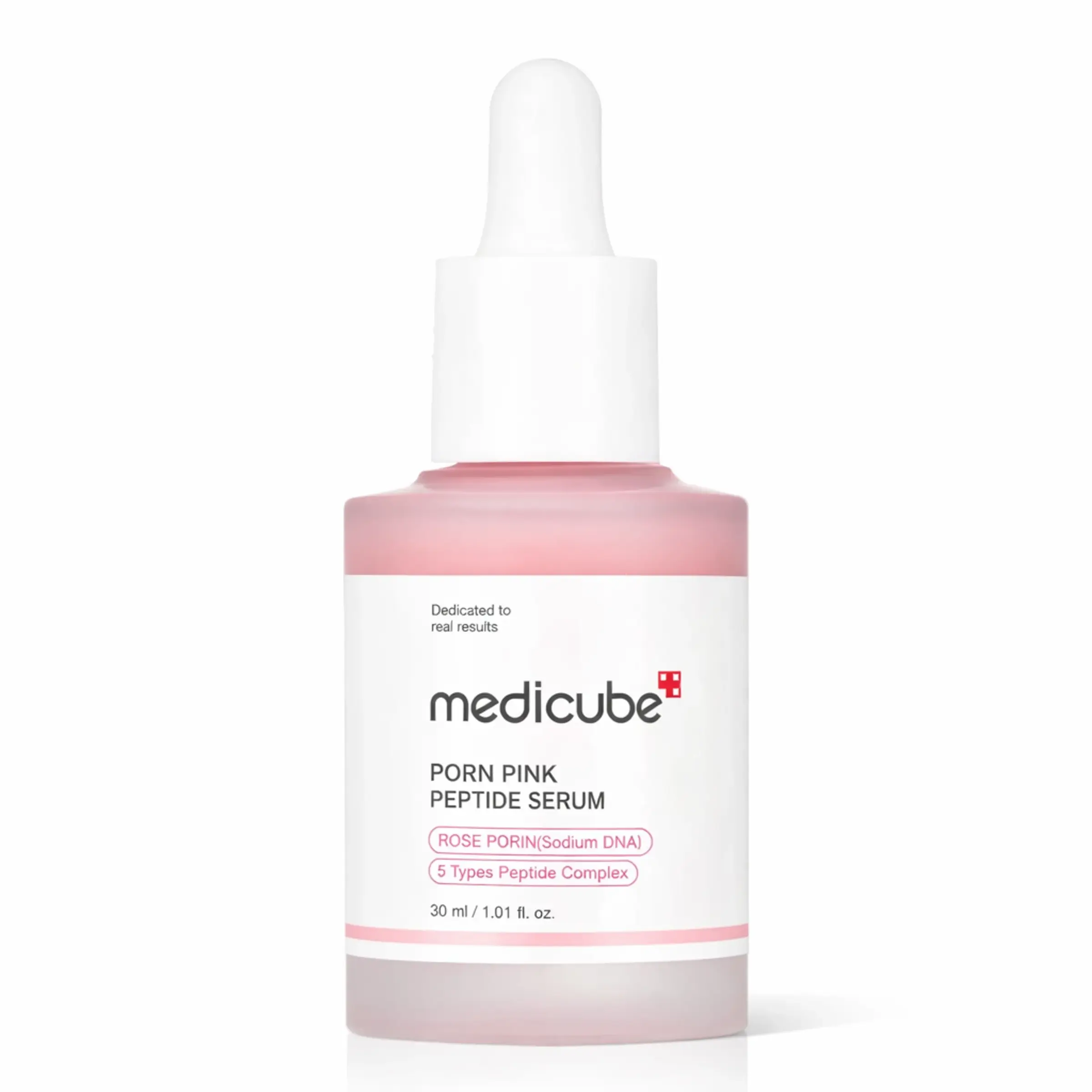 Відновлююча сироватка з PDRN та пептидами для щільності й сяйва шкіри Medicube PDRN Pink Peptide Serum, 30 мл