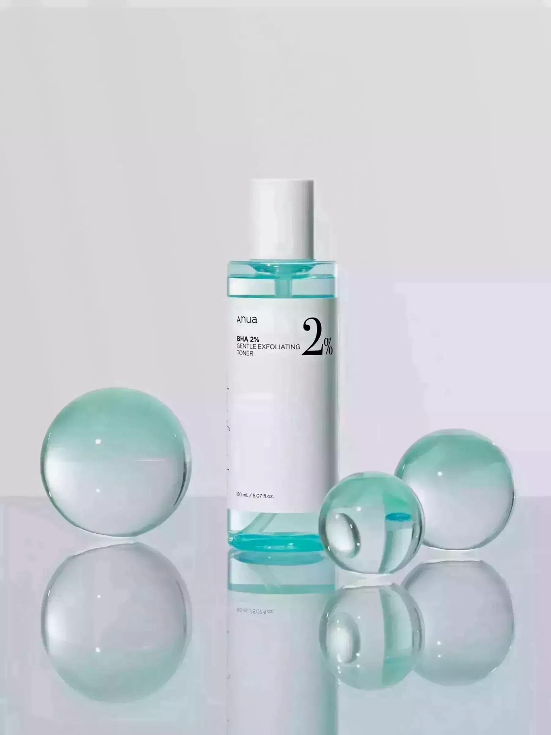 Відлущувальний тонер для обличчя з кислотами ANUA BHA 2% Gentle Exfoliating Toner, 150 ml 