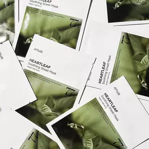 Заспокійлива протизапальна маска з екстрактом хауттюйнії Anua Heartleaf 77 Soothing Mask, 25 мл (1 шт.)