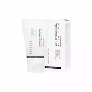 Маска для освітлення шкіри та ефекту миттєвого сяяння Usolab Bio Tone Up Whitening Mask, 50 ml 