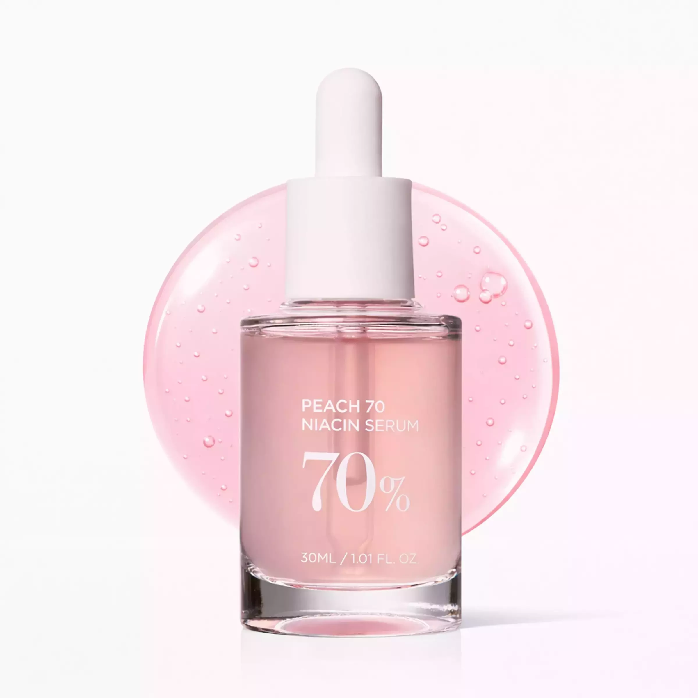 ANUA Peach 70 Niacin Serum – освітлююча сироватка з персиком і ніацинамідом 5%, 30 ml 