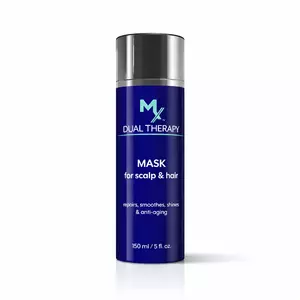 Відновлююча та антивікова маска для волосся і шкіри голови Mediceuticals MX Dual Therapy™, 150 мл