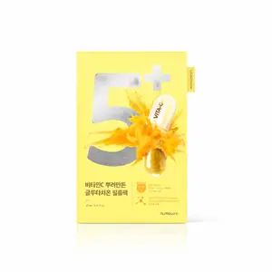 Тканинна маска для сяйва шкіри з глутатіоном та вітамінами Numbuzin No.5+ Glutathione Vitamin Concentrated Mask, 27 мл