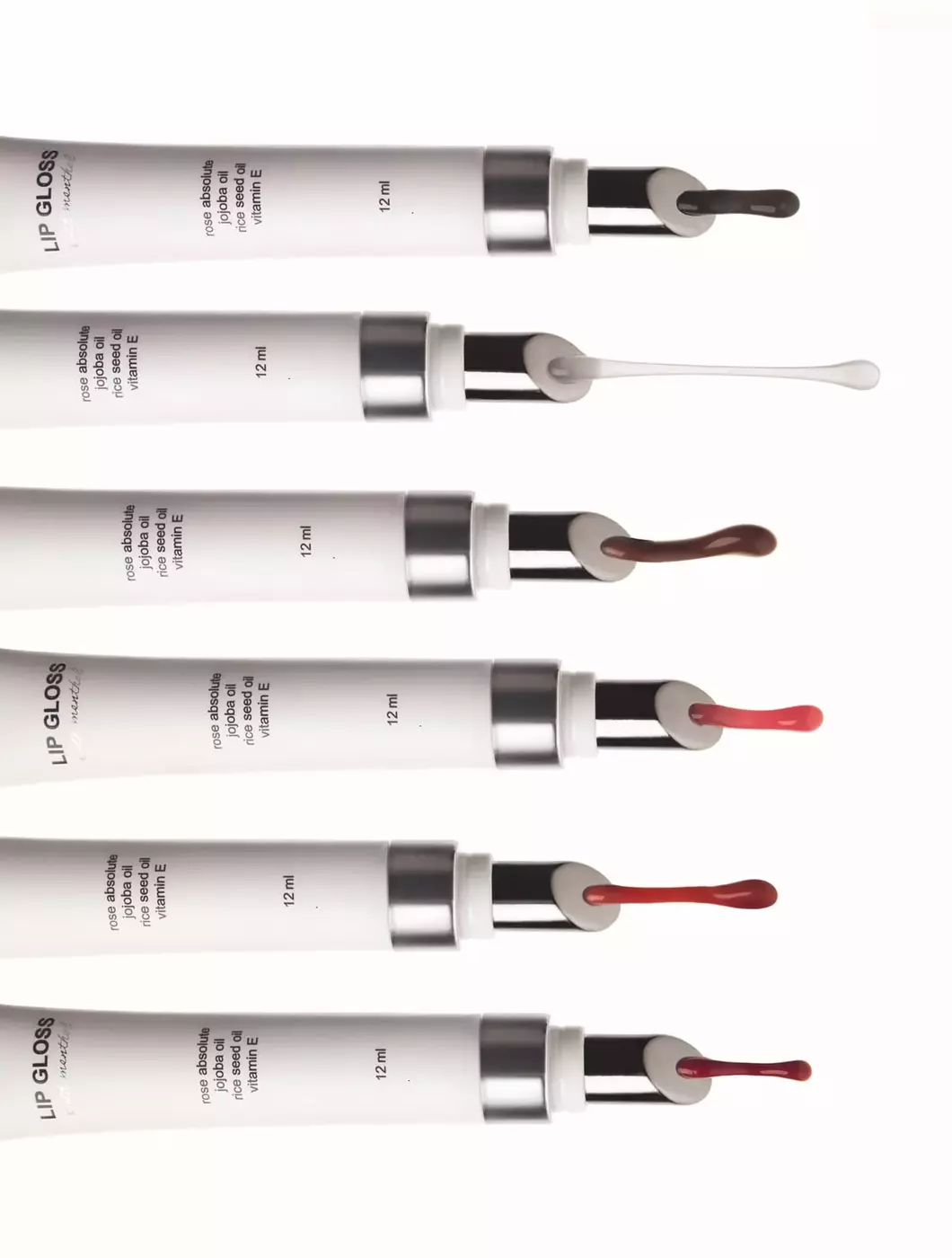 Блиск для губ з ментолом UNICO LIP GLOSS with menthol BROWNIE, 12 ml