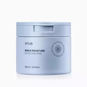 Зволожуючі тонер-педи з березовим соком та РНА-кислотою ANUA BIRCH MOISTURE BOOSTING PAD 160ML (70EA)