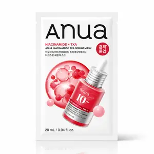 Тканинна маска-сироватка з ніацинамідом і транексамовою кислотою ANUA Niacinamide TXA Serum Mask, 28 ml 