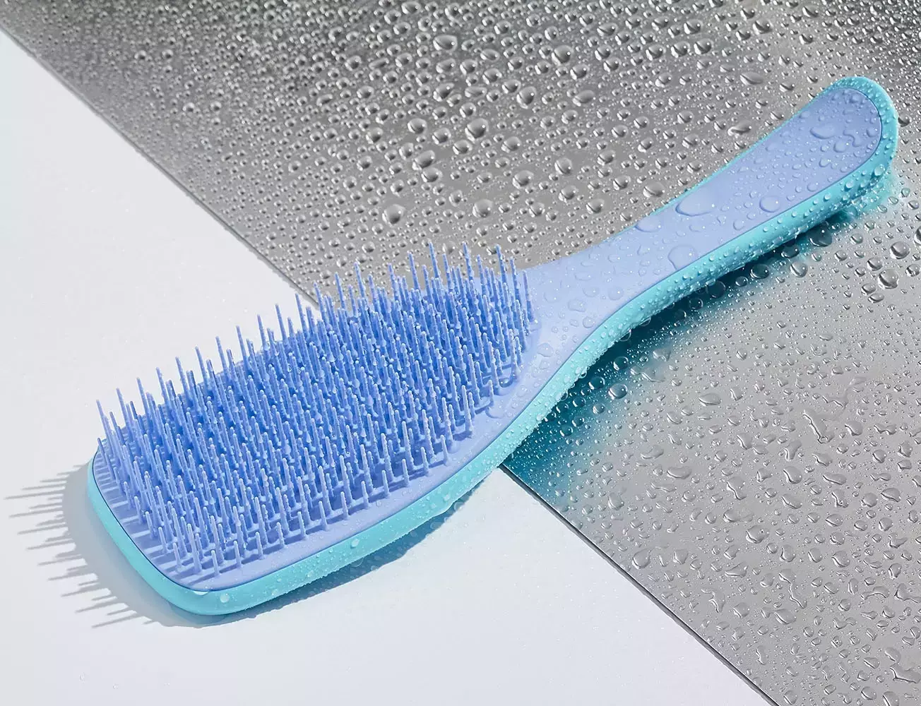 Гребінець для розчісування вологого волосся TANGLE TEEZER THE WET DETANGLER DENIM BLUE