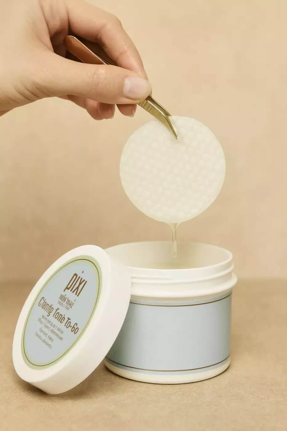 Ексфоліюючі пілінг-диски з АНА/ВНА-кислотами PIXI Clarity Tonic To-Go, 60 шт.