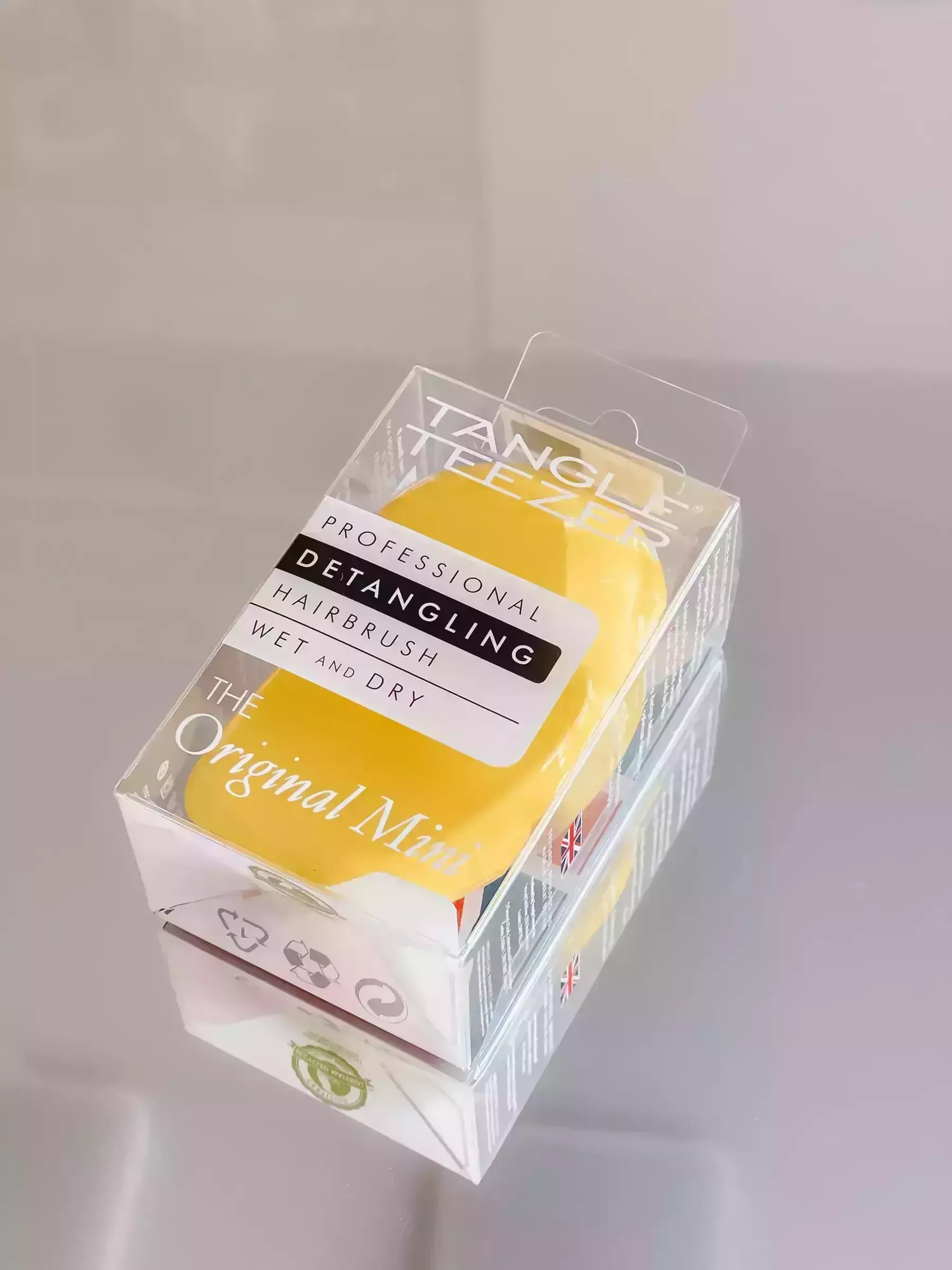 Компактний гребінець TANGLE TEEZER THE ORIGINAL MINI SUNSHINE YELLOW