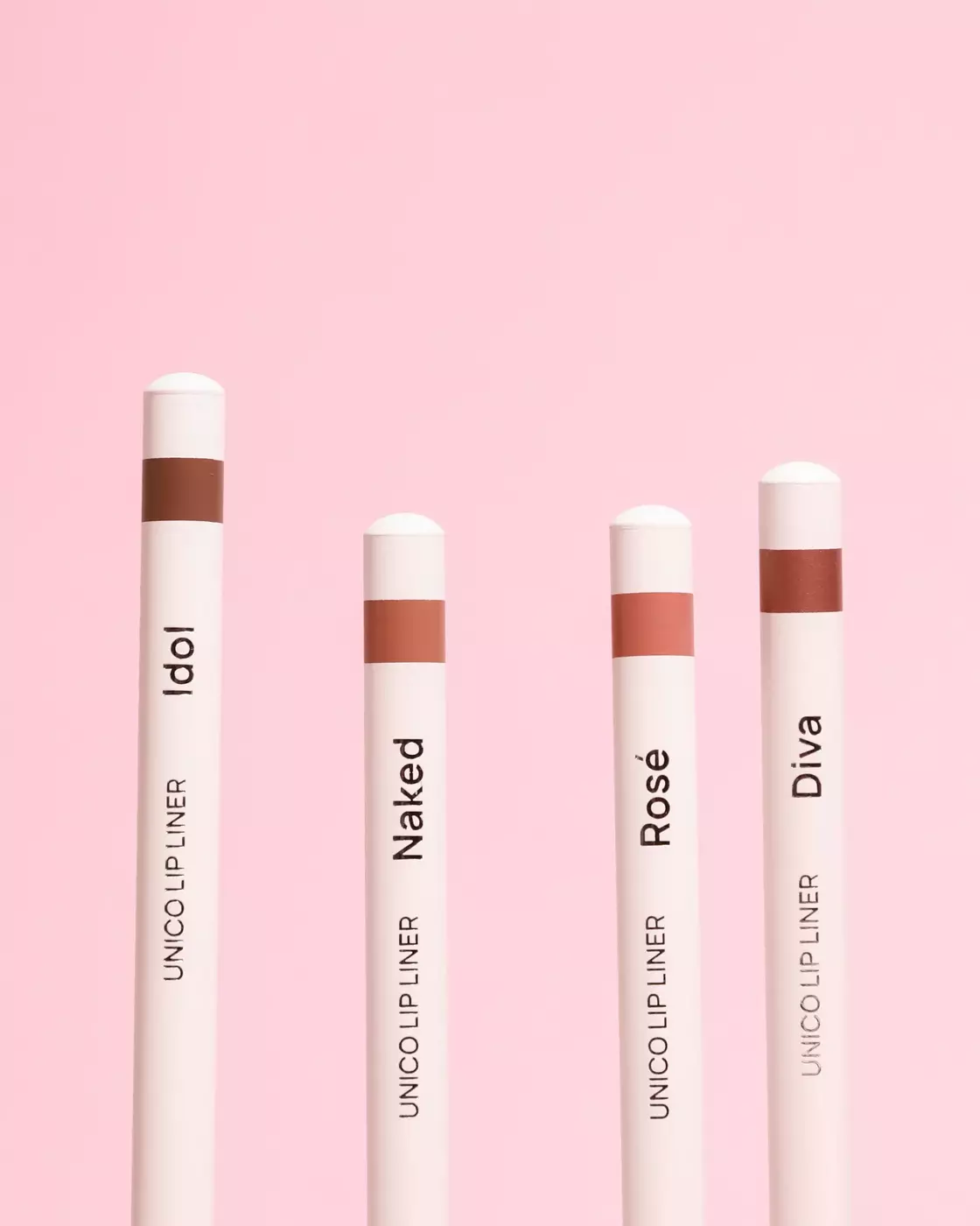 Високопігментований олівець для губ UNICO LIP PENCIL with peptides ROSÉ