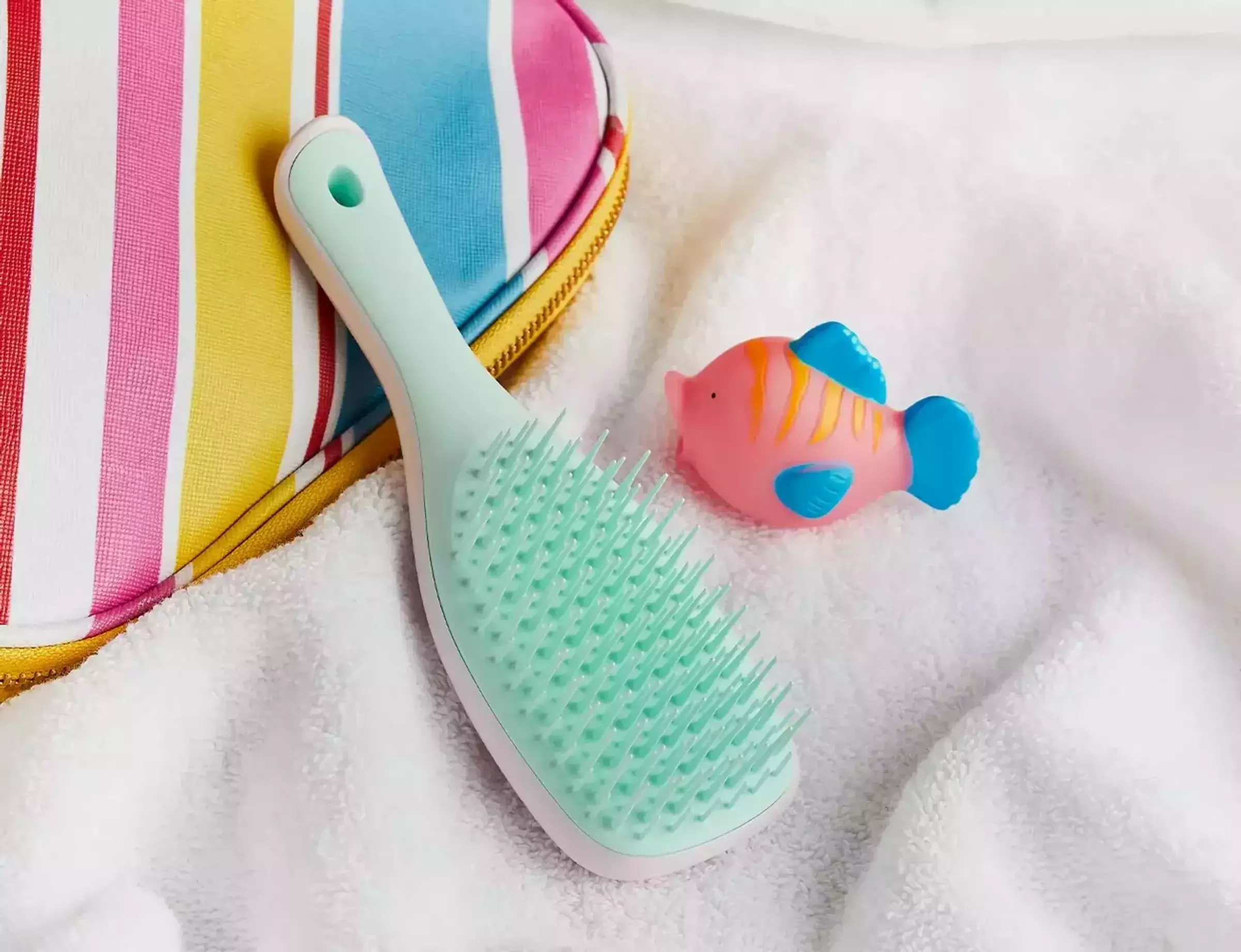 Гребінець для розчісування вологого волосся у міні-форматі TANGLE TEEZER THE WET DETANGLER MINI MARSHMALLOW DUO