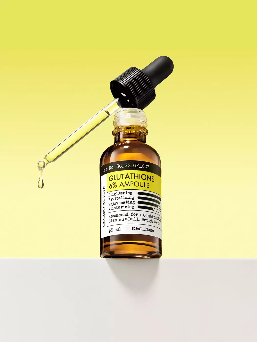 Мультифункціональна антиоксидантна сироватка Derma Factory Glutathione 6% Ampoule, 30 мл