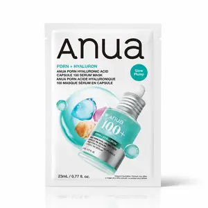 Тканинна маска-сироватка з PDRN та гіалуроновою кислотою ANUA PDRN Hyaluronic Acid Capsule 100 Serum Mask, 23 ml 