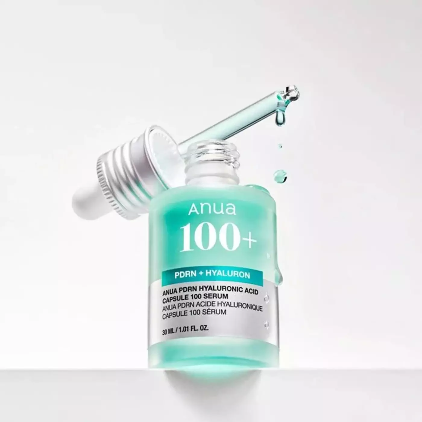 Сироватка для омолодження, зволоження та сяйва шкіри ANUA PDRN Hyaluronic Acid Capsule 100 Serum, 30 ml 
