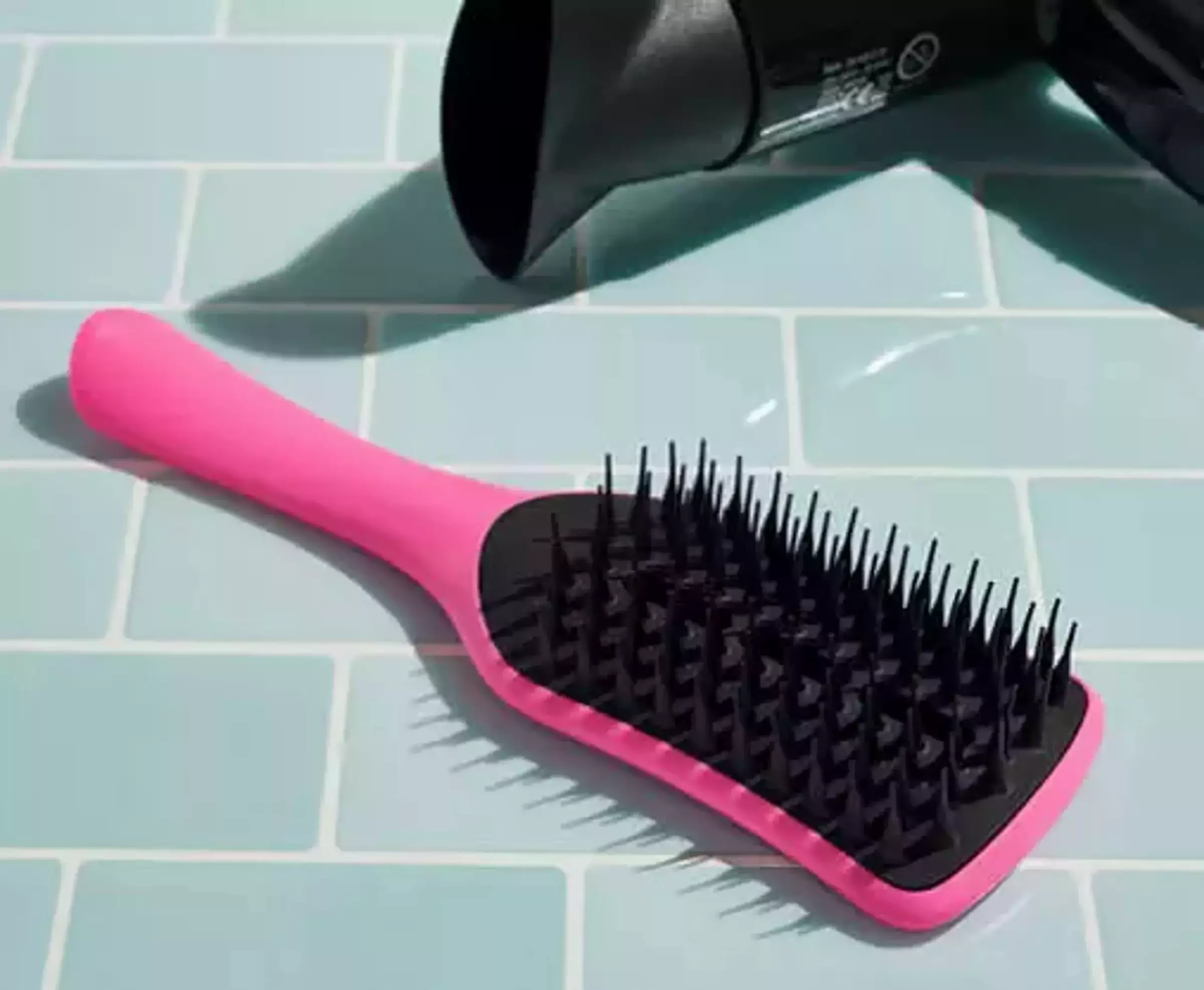Гребінець для сушки та укладки феном TANGLE TEEZER EASY DRY & GO SHOCKING CERISE
