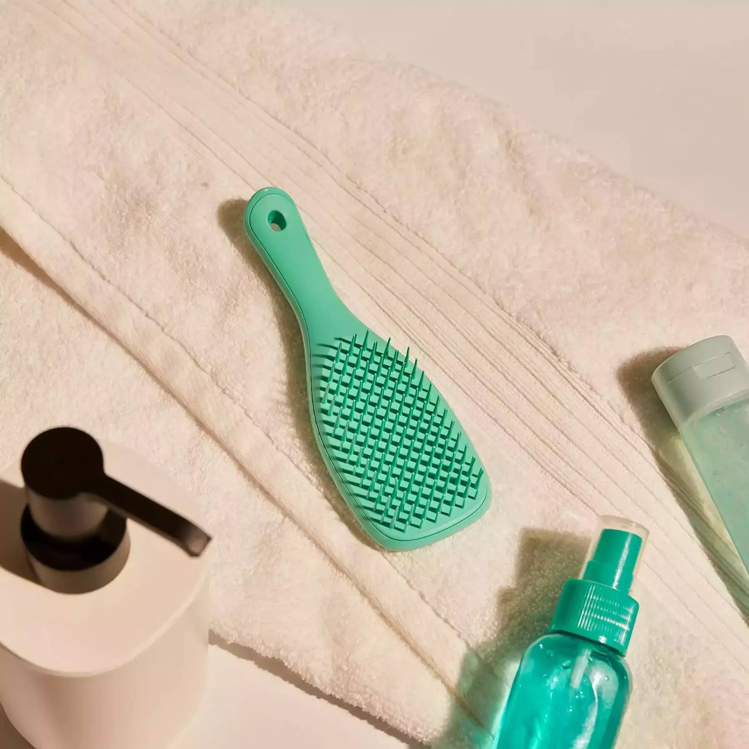 Гребінець для розчісування вологого волосся у міні-форматі TANGLE TEEZER THE WET DETANGLER MINI SEA GREEN