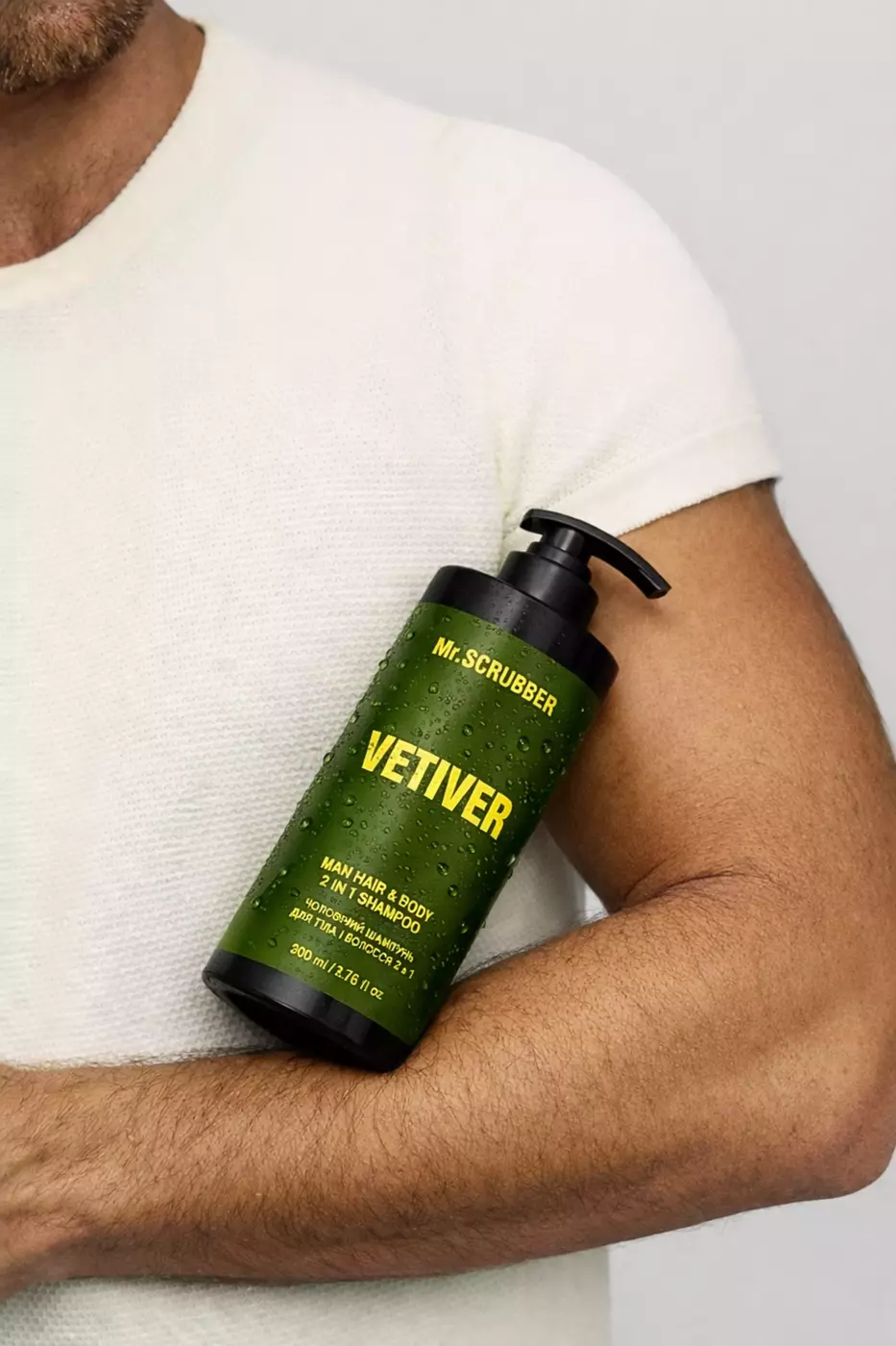 Шампунь для тіла і волосся Mr.SCRUBBER 2-в-1 Vetiver, 300 ml