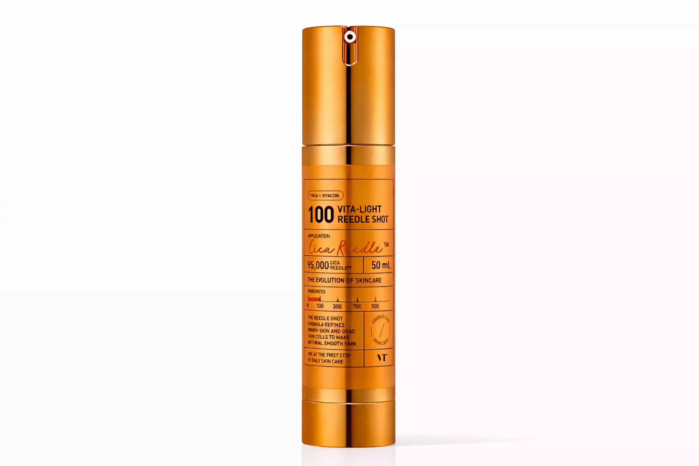 Бустер-сироватка з мікроголками та вітаміном С VT Cosmetics Vita-light Reedle Shot 100, 50 ml