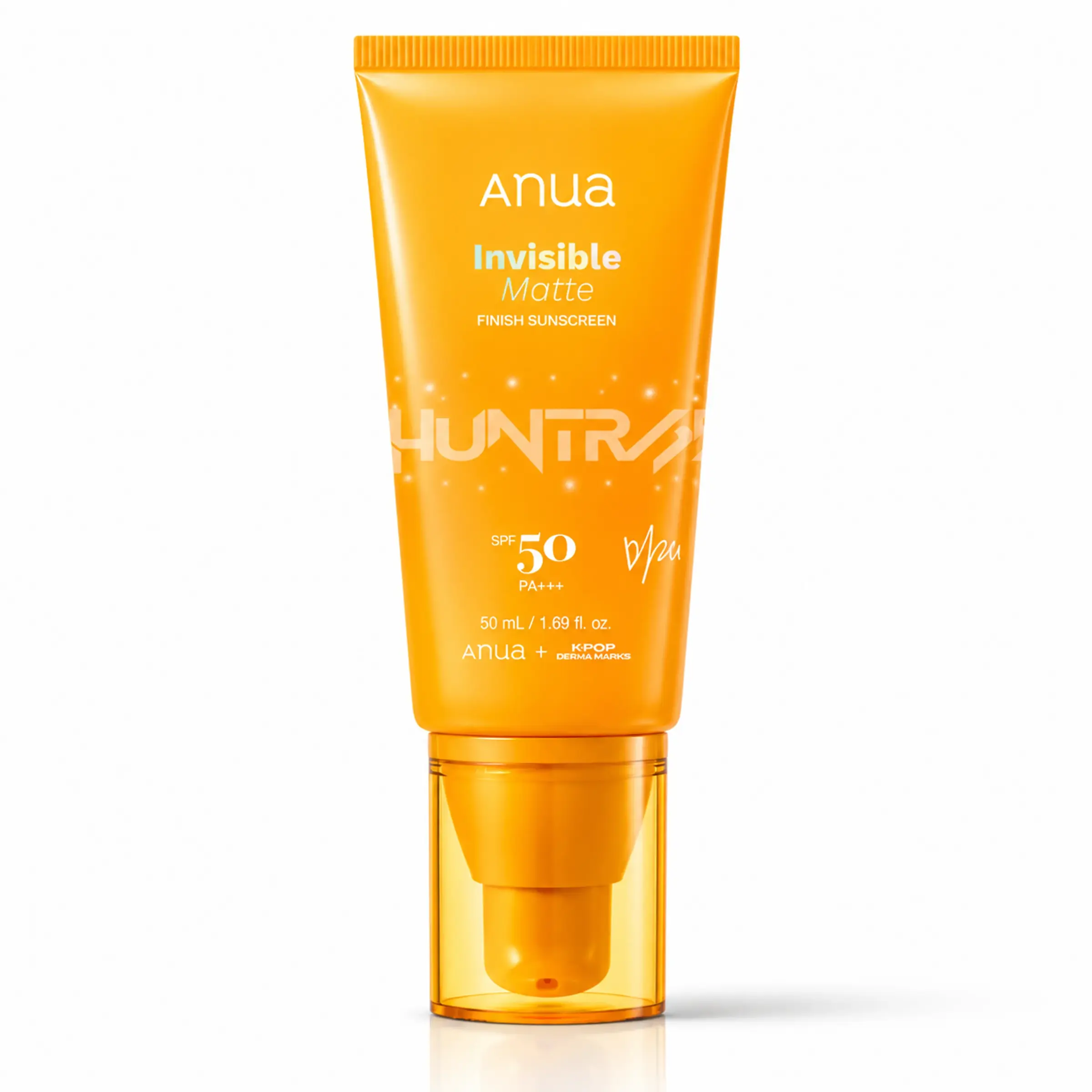 Сонцезахисний крем з матовим фінішем SPF50 ANUA Invisible Matte Finish Sunscreen, 50 ml 